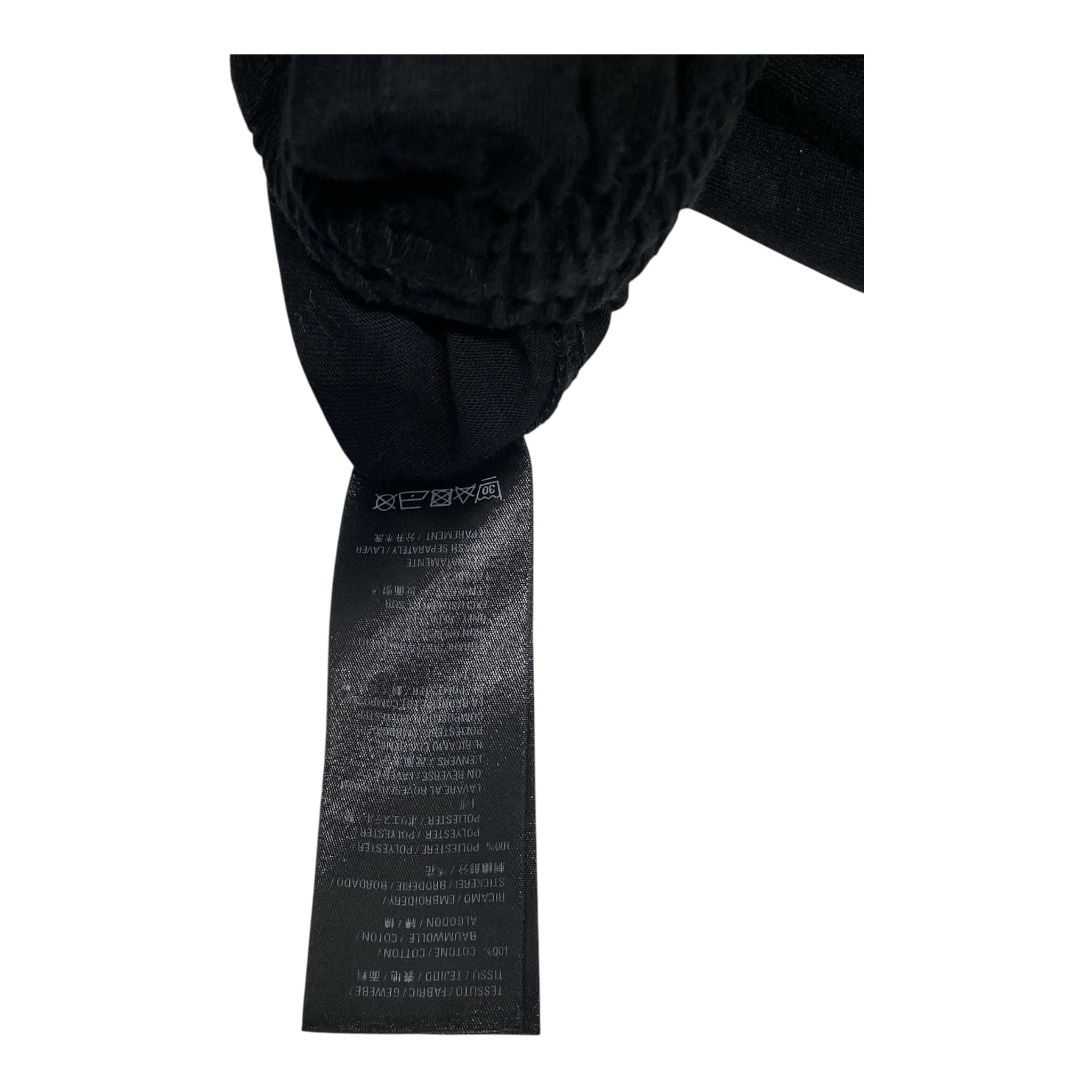 BALENCIAGA/Pants/S/Cotton/BLK/Sporty B Baggy track pants view 5