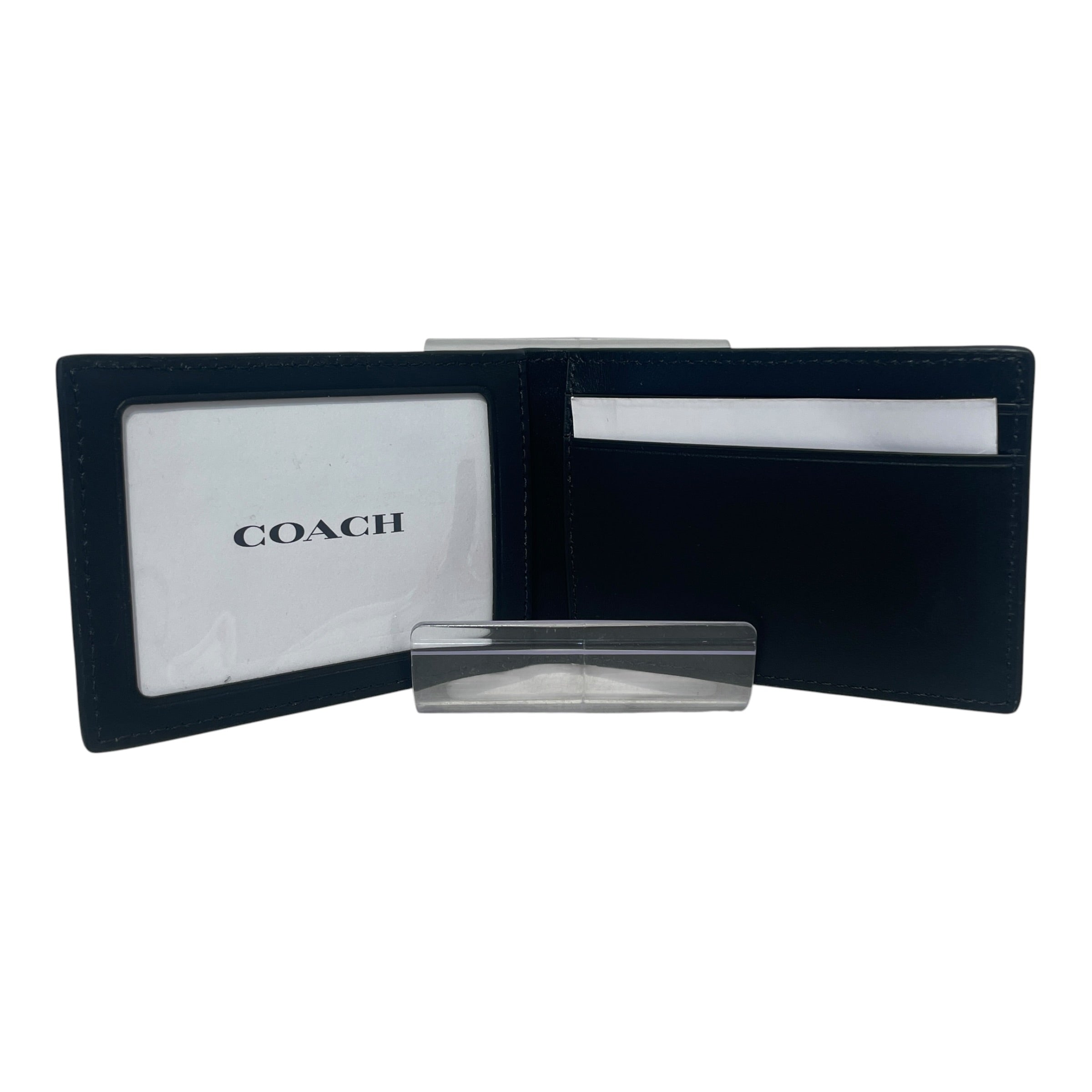 COACH/Bifold Wallet/Monogram/Leather/BLK/M's/Monogram Wallet view 5