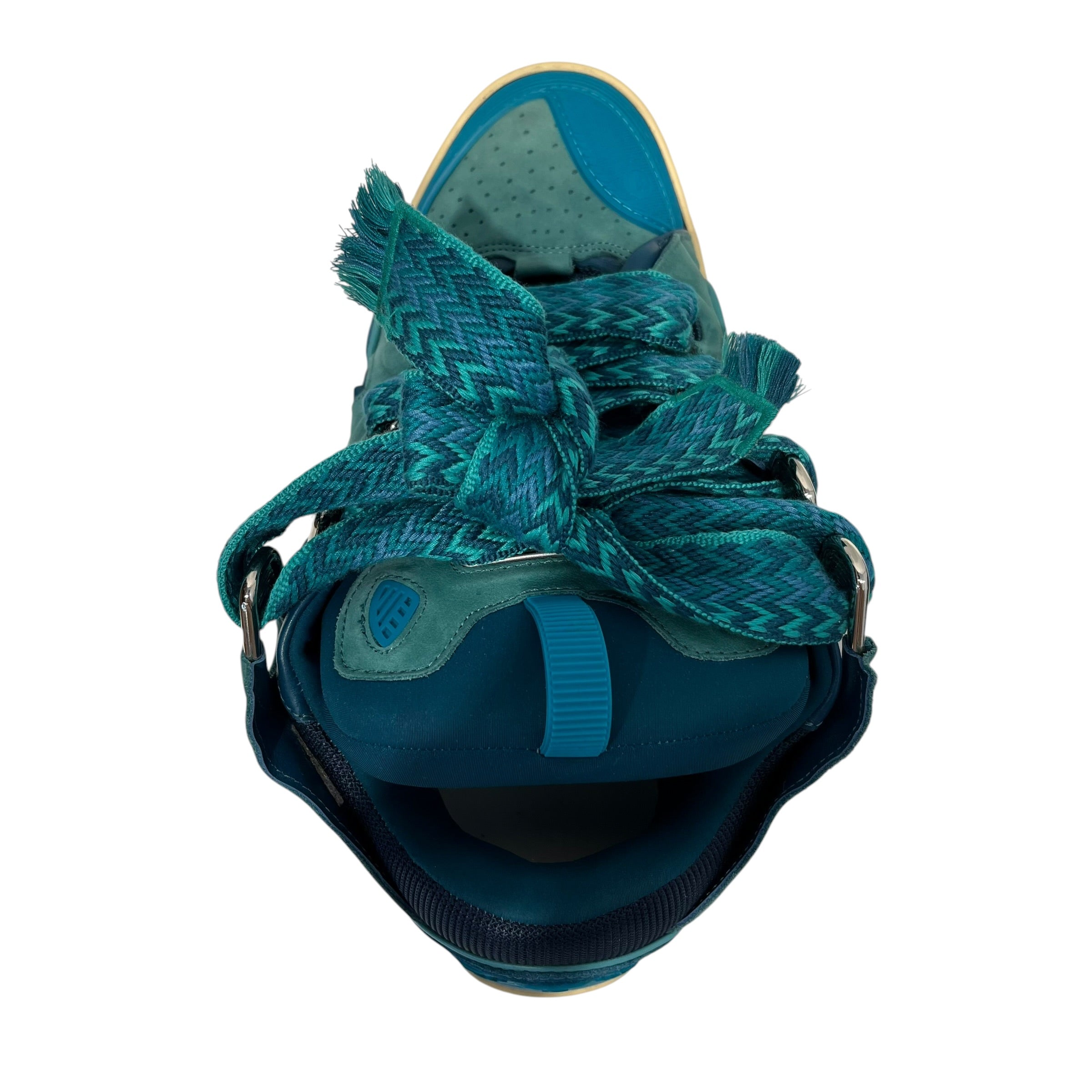 LANVIN/Low-Sneakers/EU 44/Leather/BLU/ view 3