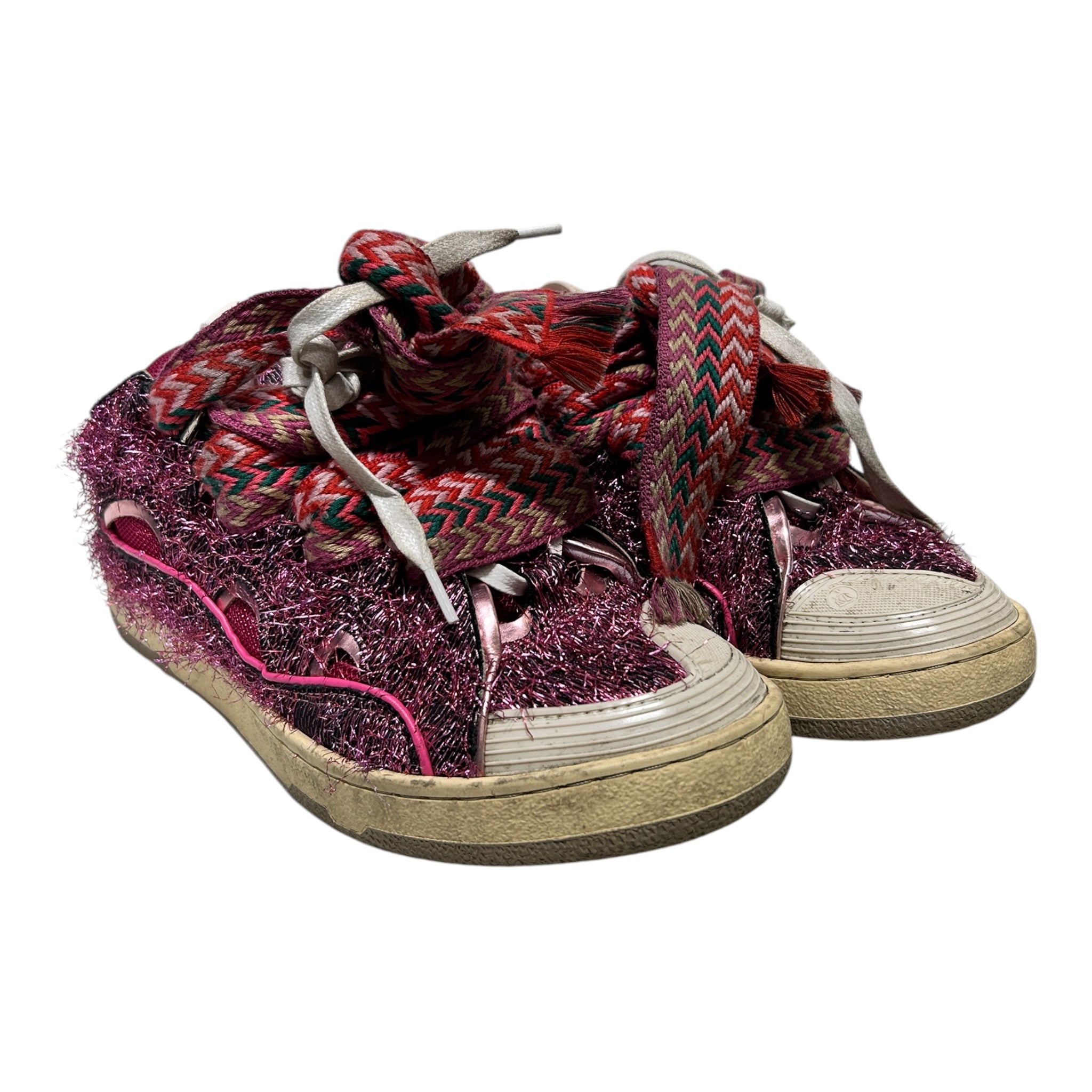 LANVIN/Low-Sneakers/EU 38/Glitter/PNK/ view 1