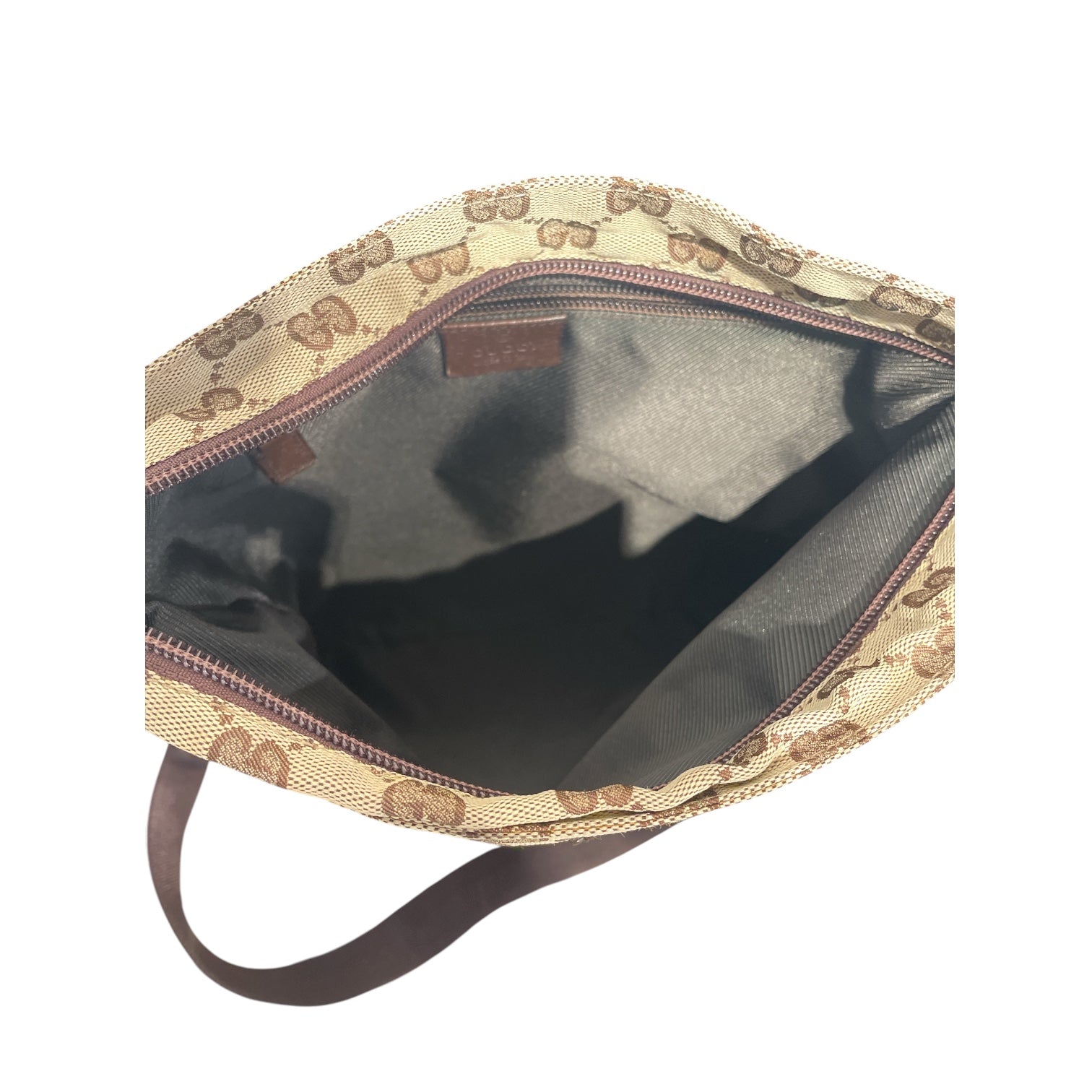 GUCCI/Cross Body Bag/Monogram/Cotton/CML/GG MONOGRAM CROSSBODY view 4