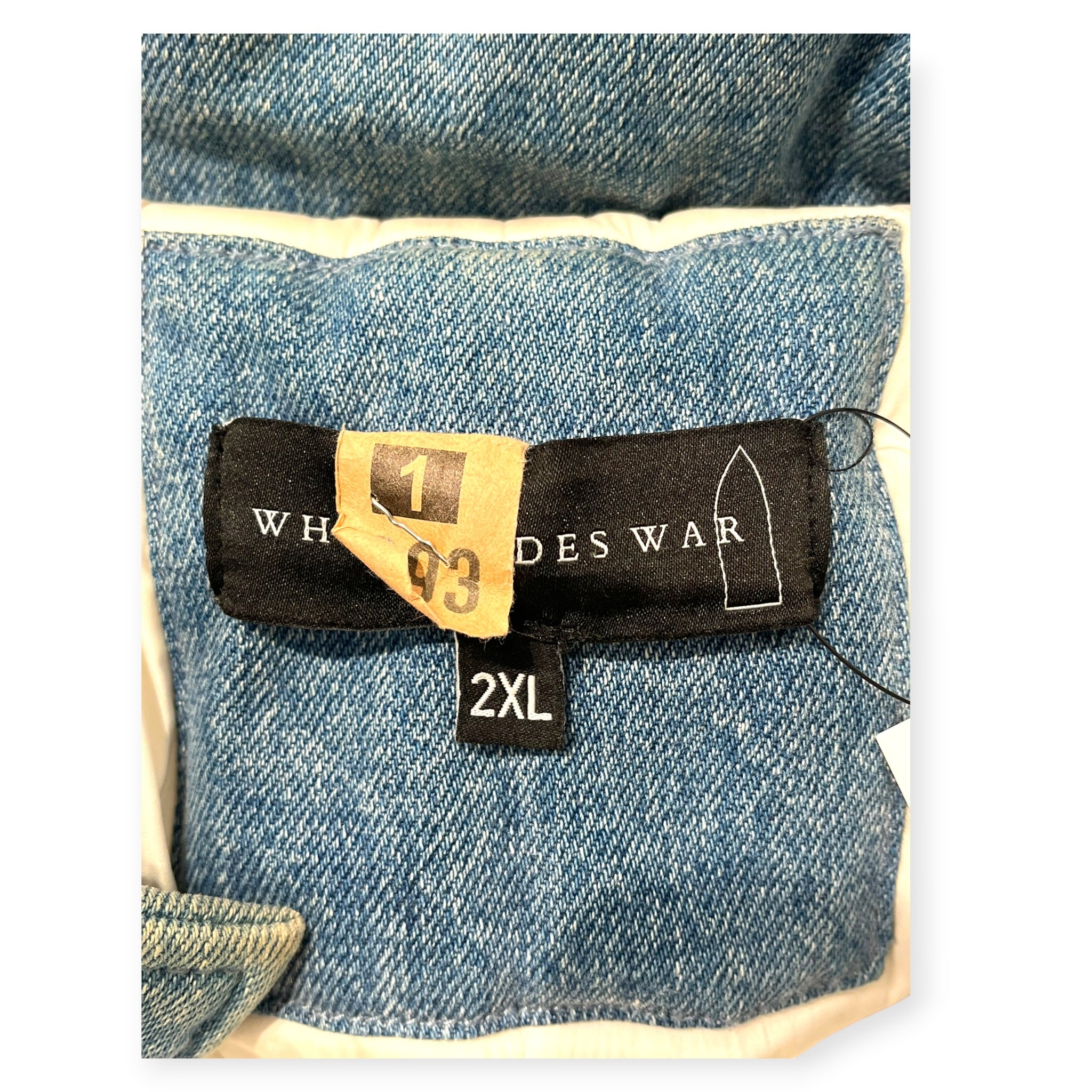 WHO DECIDES WAR/Jacket/XXL/Cotton/IDG/Graphic/EMBROIDERED BOMBER JACKET' view 10