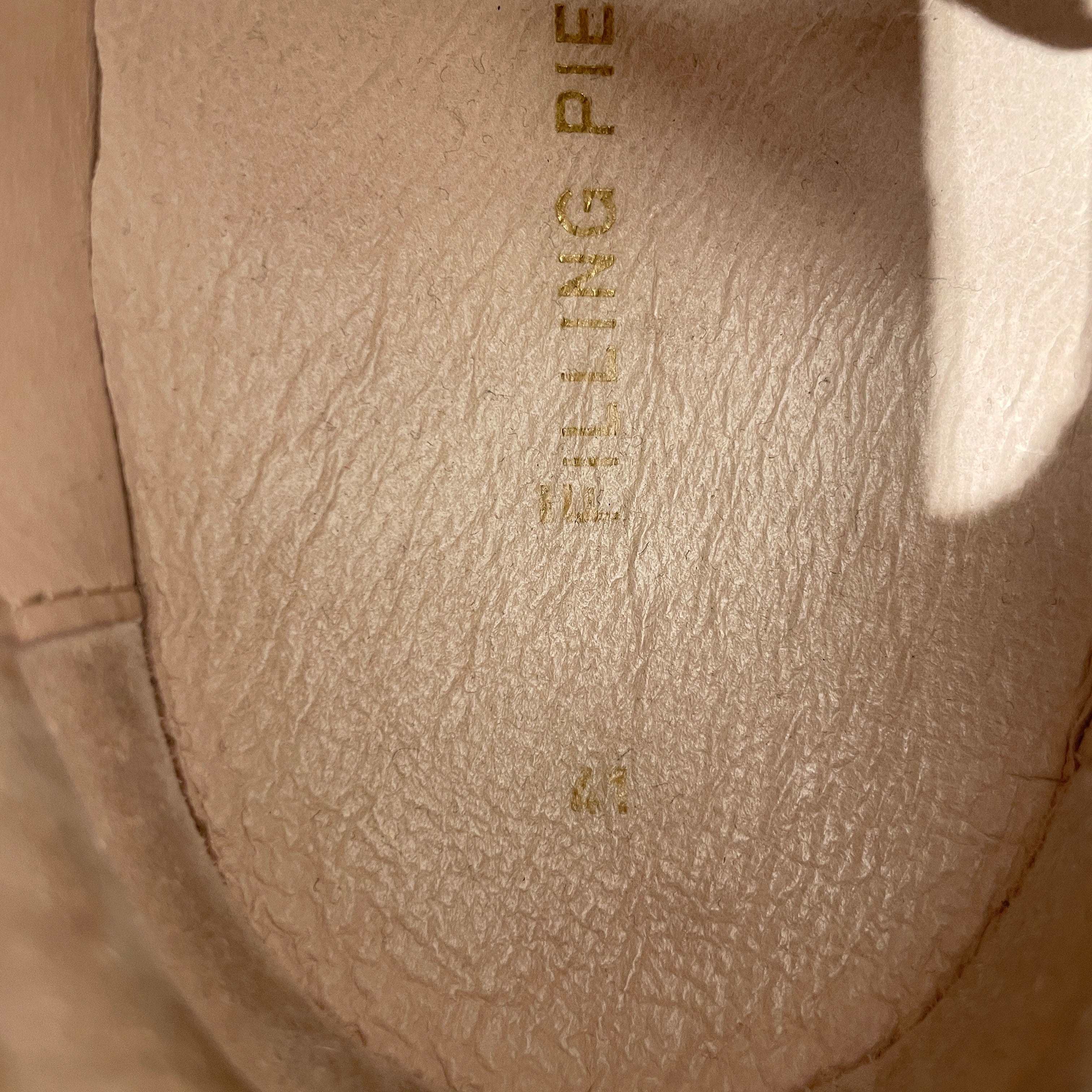 FILLING PIECES/Low-Sneakers/EU 41/Leather/PNK/sky beige view 3