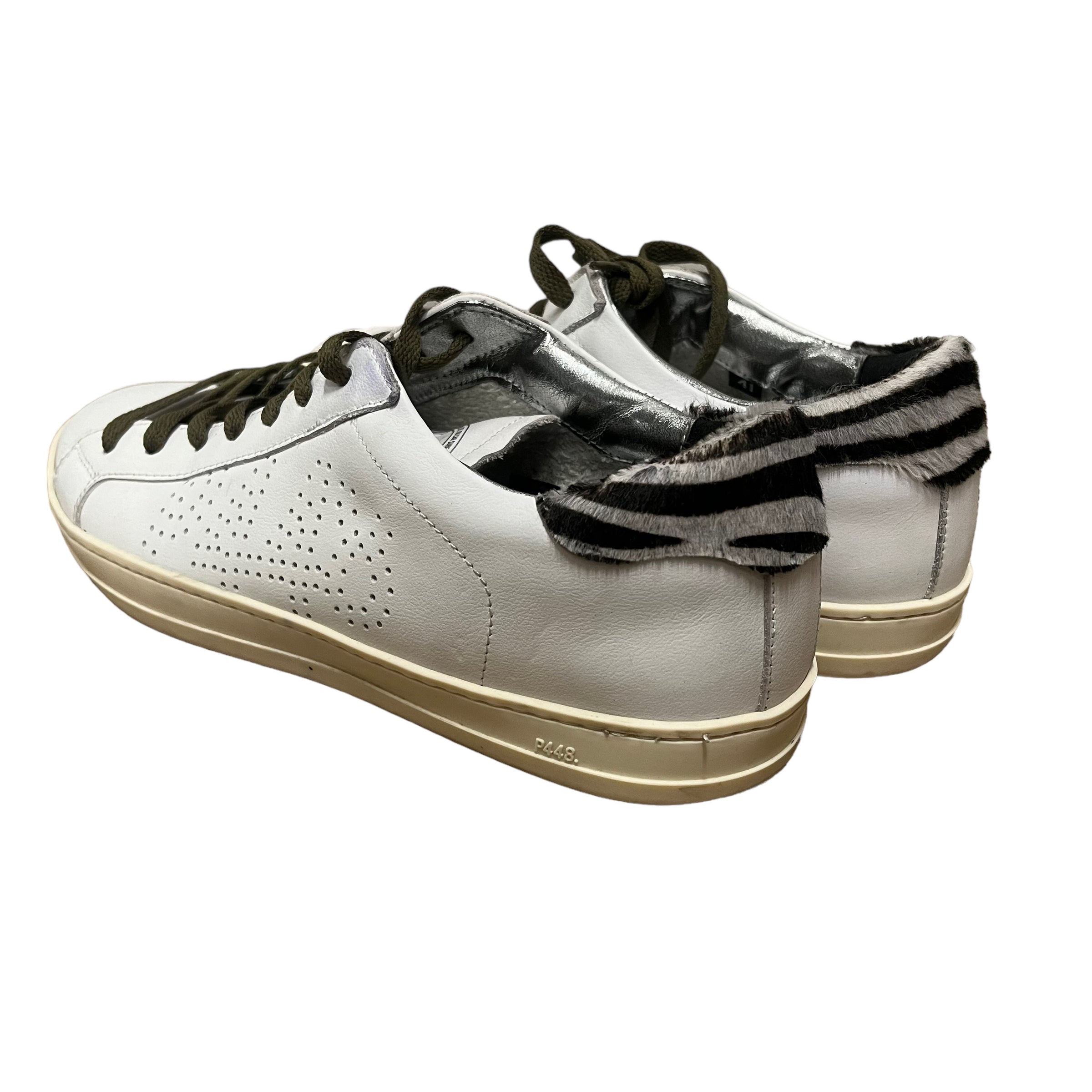 P448/Low-Sneakers/EU 41/WHT/ view 2