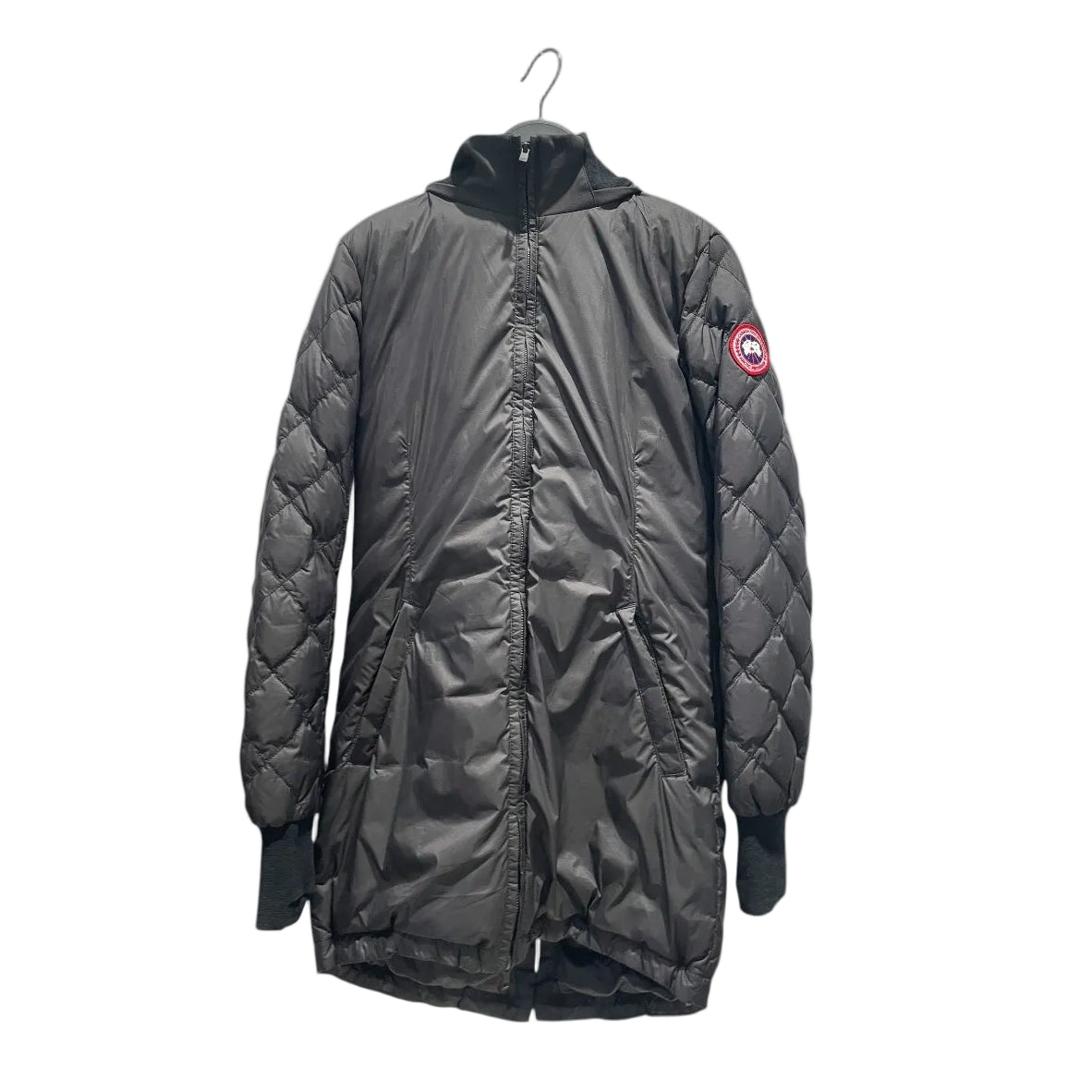 CANADA GOOSE/Puffer Coat/XS/BLK/HOODED CANADA GOOSE COAT view 1