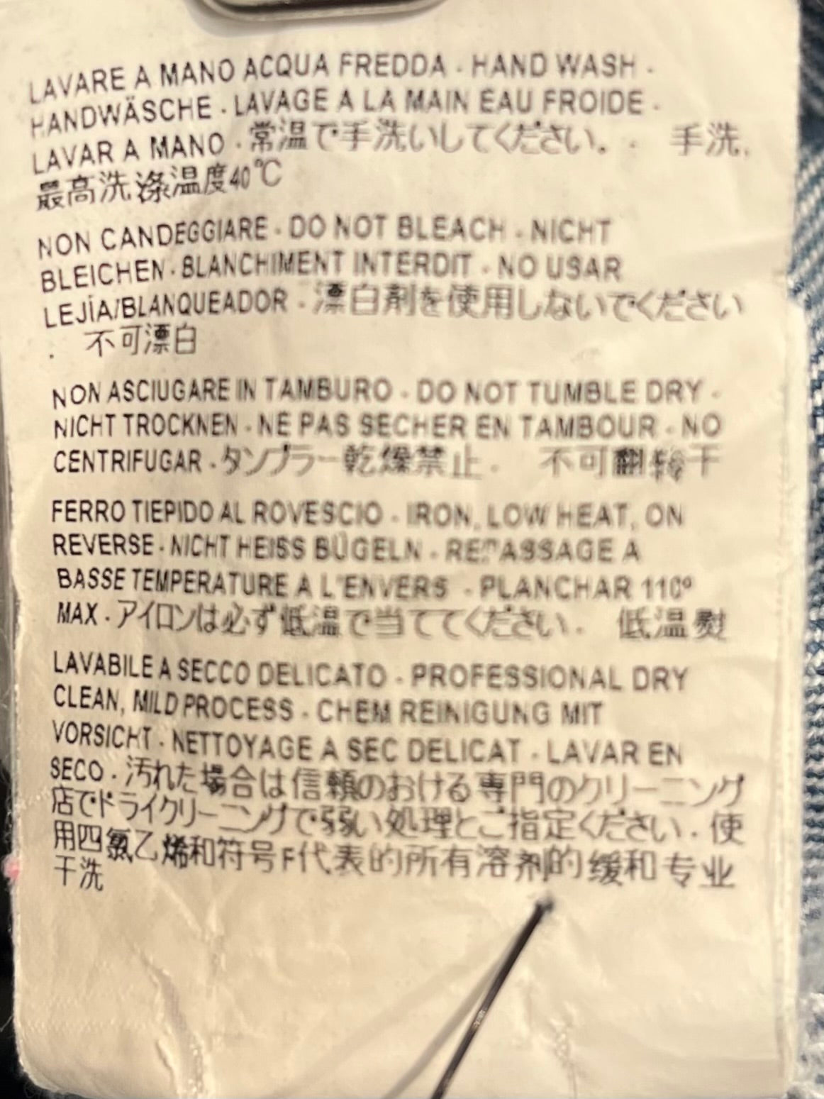 BALENCIAGA/Pants/30/Cotton/BLU/LIGHTWASH view 6