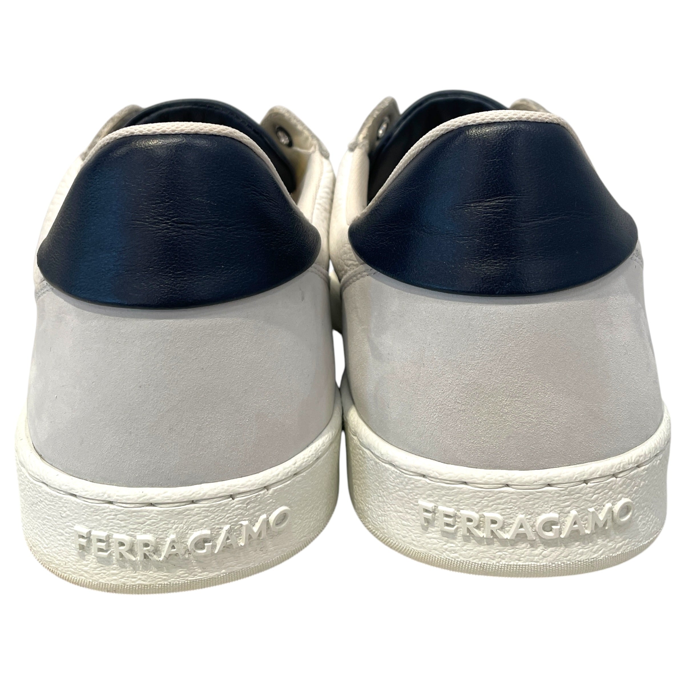 Salvatore Ferragamo/Low-Sneakers/US 8.5/Leather/WHT/ view 6