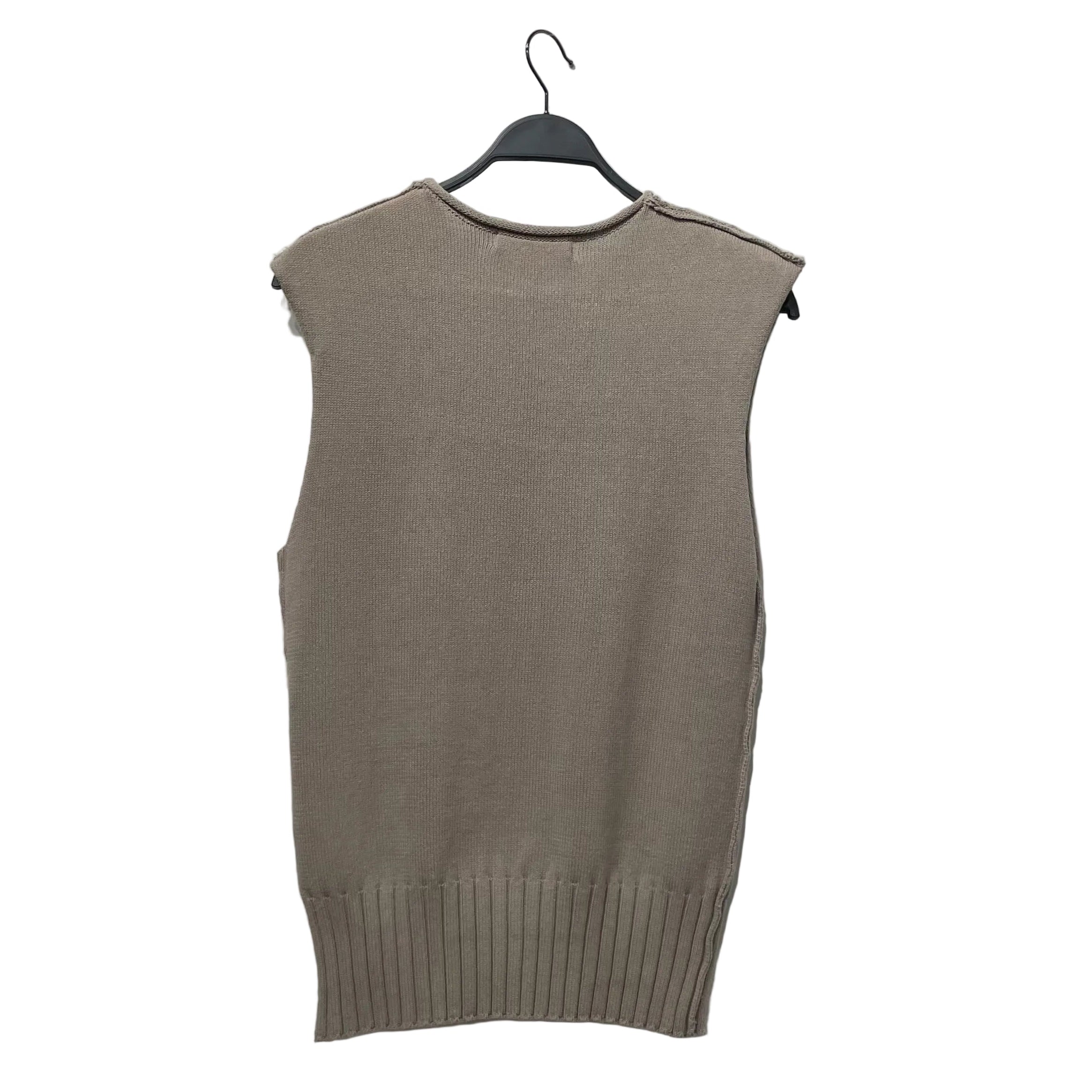entire studios/Knitted Vest/M/L/Cotton/CRM/SHOULDER PADS view 2