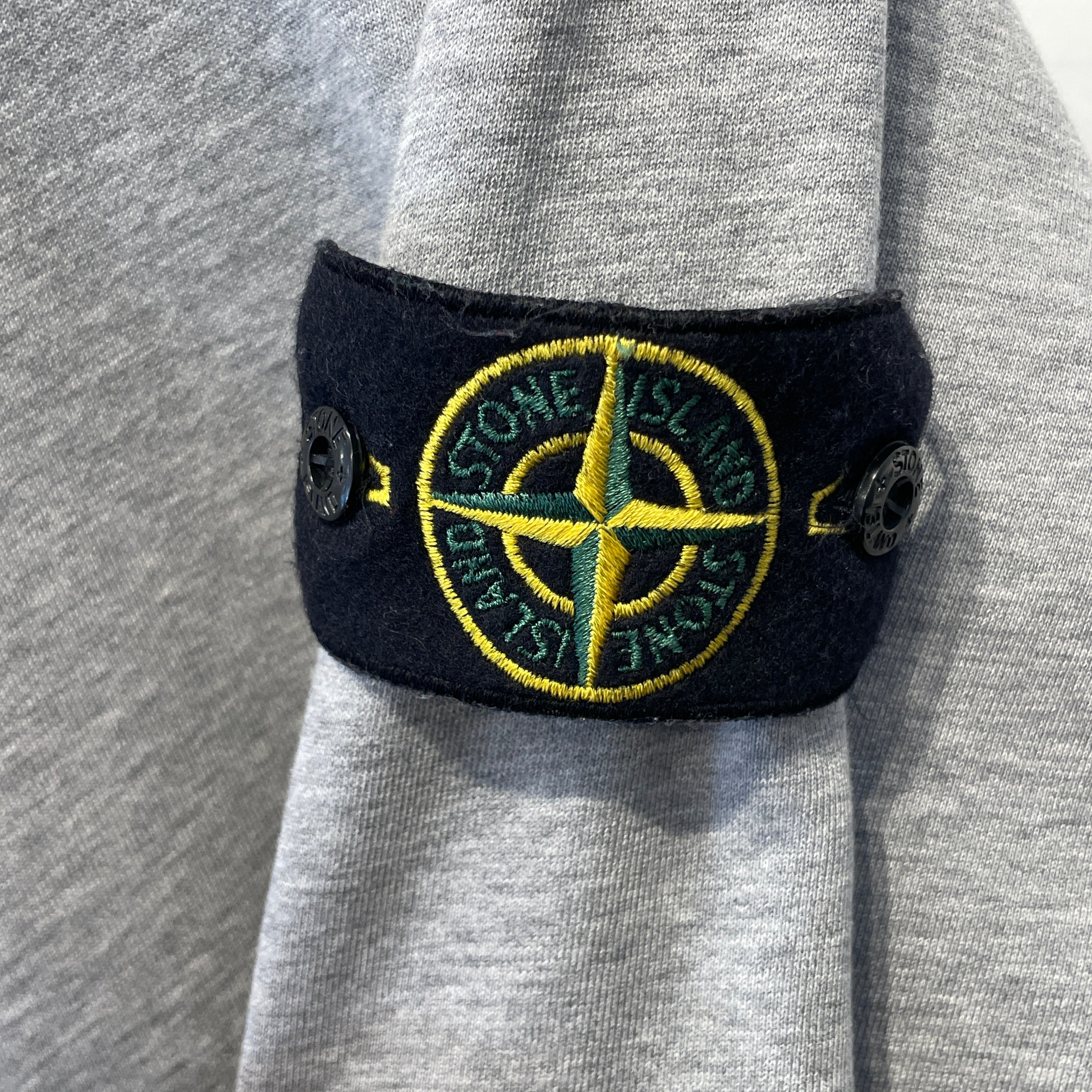 STONE ISLAND/Sweatshirt/L/Cotton/GRY/Crewneck w/ Patch view 6