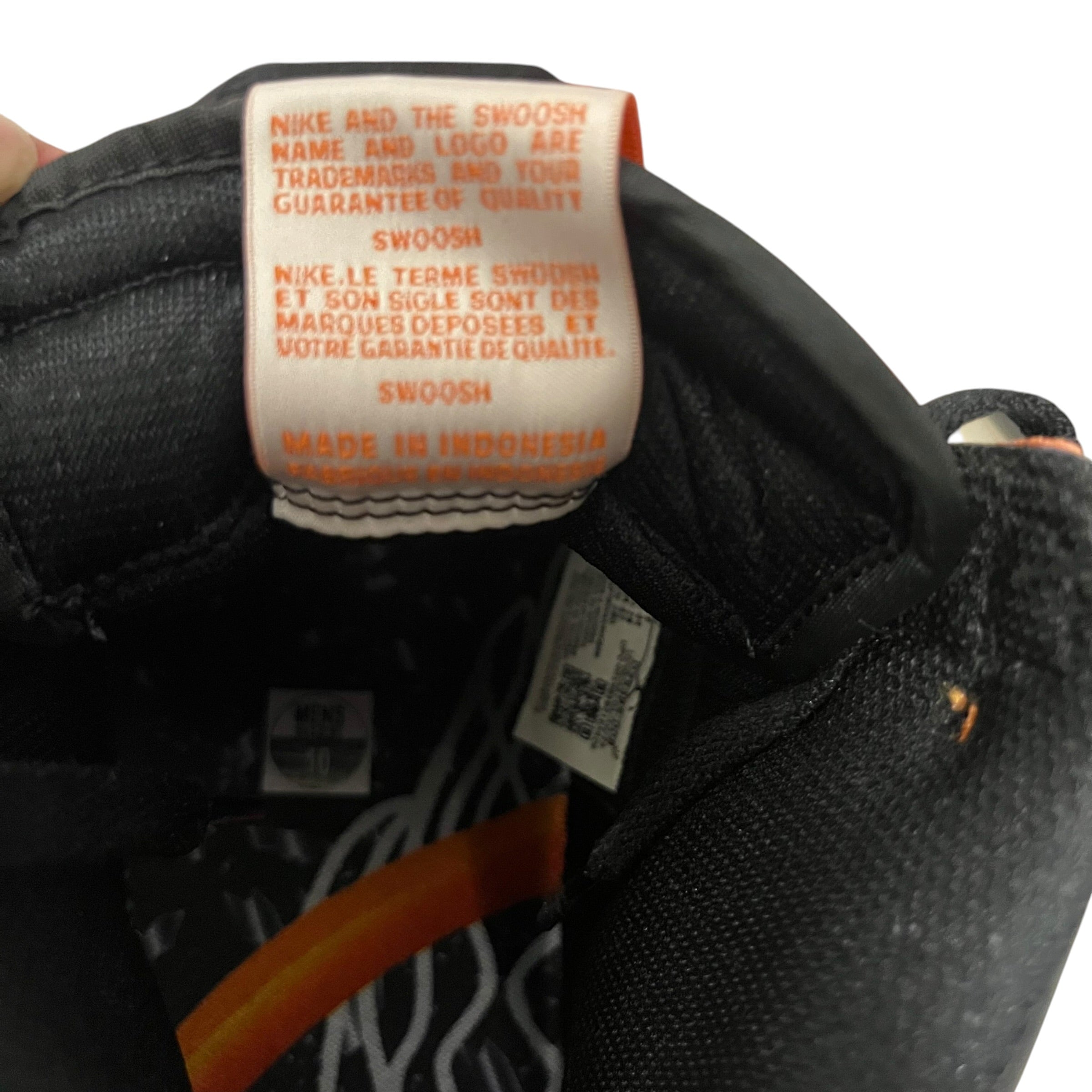 NIKE/Hi-Sneakers/US 10/ORN/shattered backboards view 8