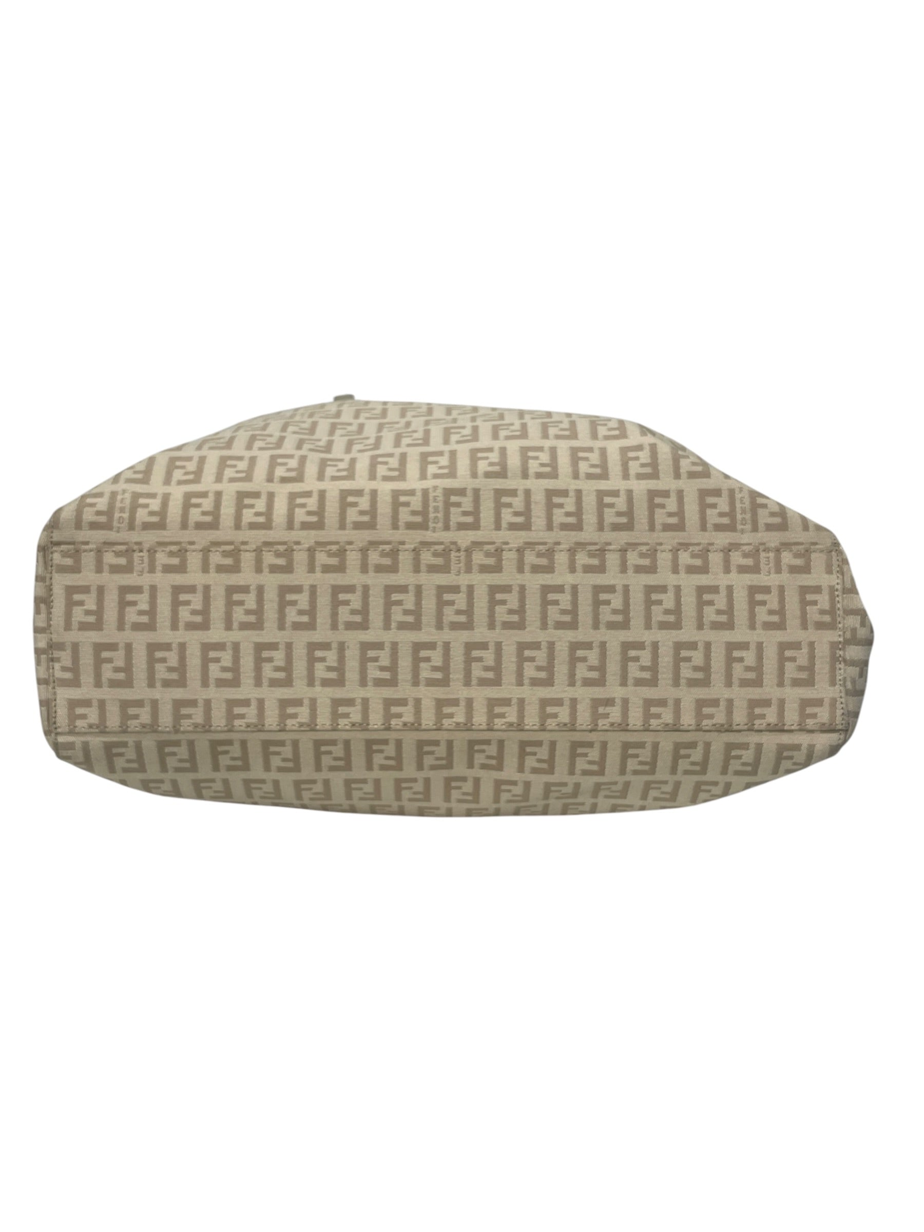 FENDI/Tote Bag/Monogram/BEG/Zucchino FF Canvas Top Handle view 3