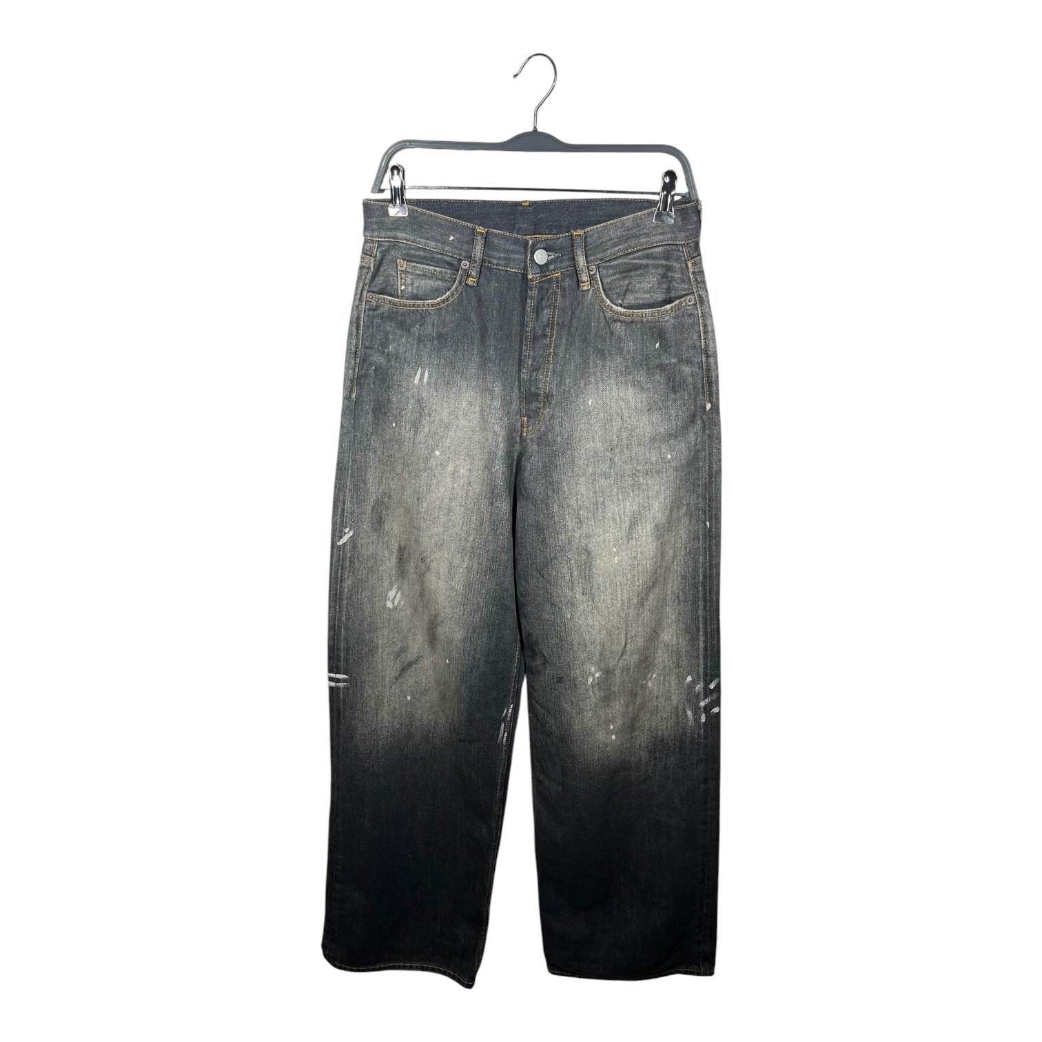 Acne Studios/Pants/S/Denim/GRY/WASHED PAINTED 1989 view 1