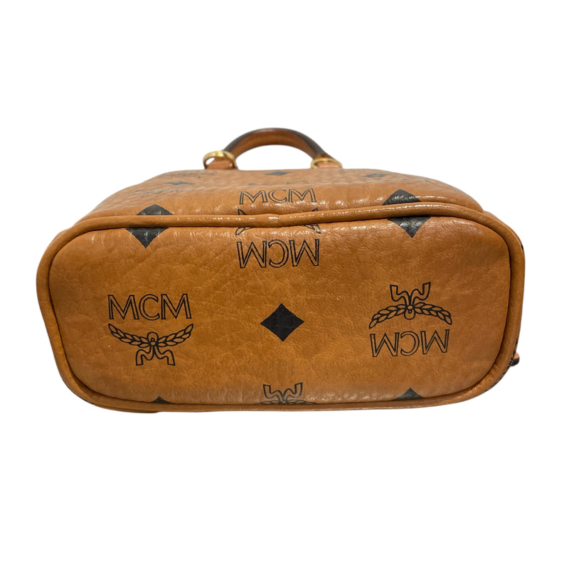 MCM/Cross Body Bag/XS/Monogram/Leather/CML/MINI PATRICIA VISETOS CROSSBOD