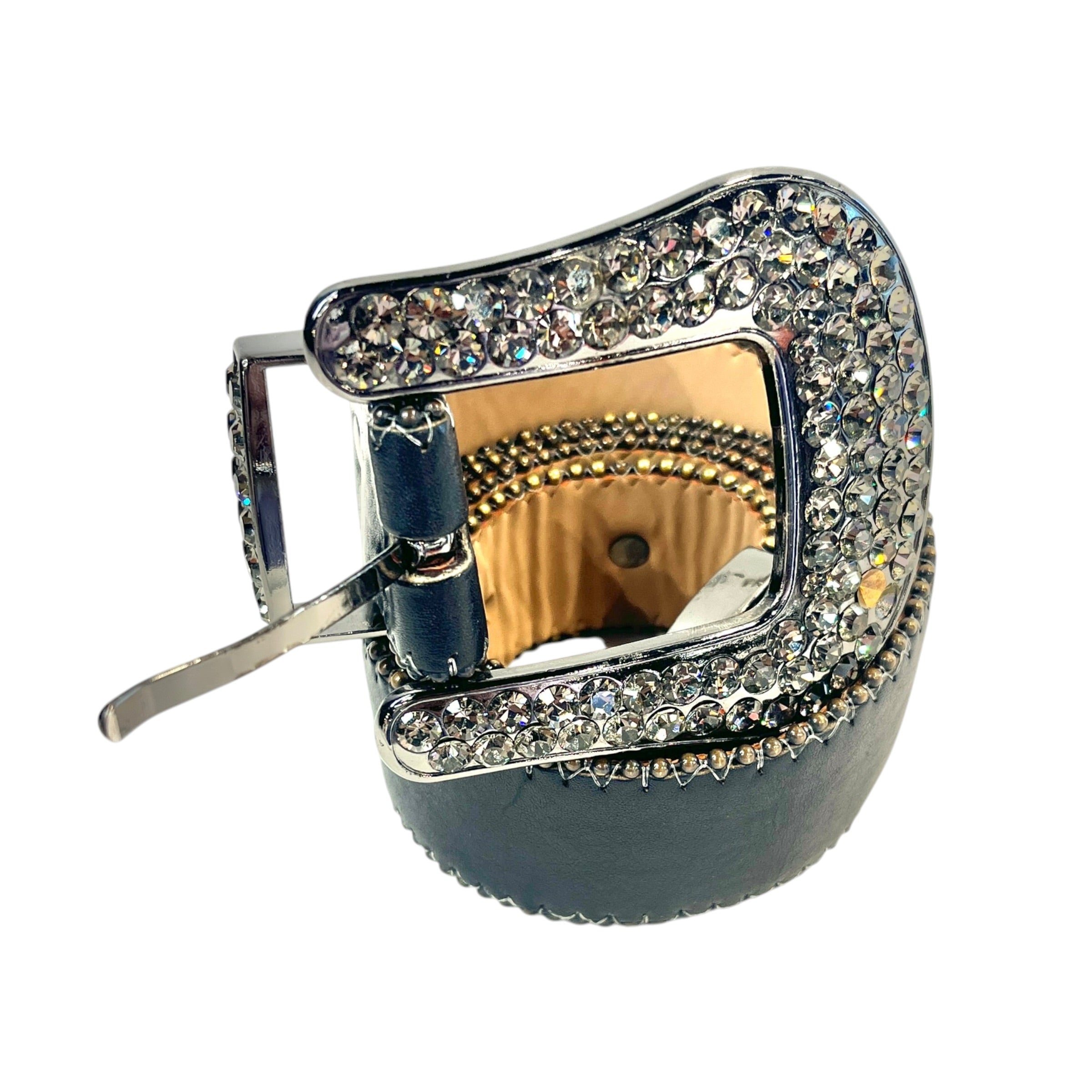 b.b.simon/Belt/Leather/BLK/M's/LOADED MIDNIGHT view 1