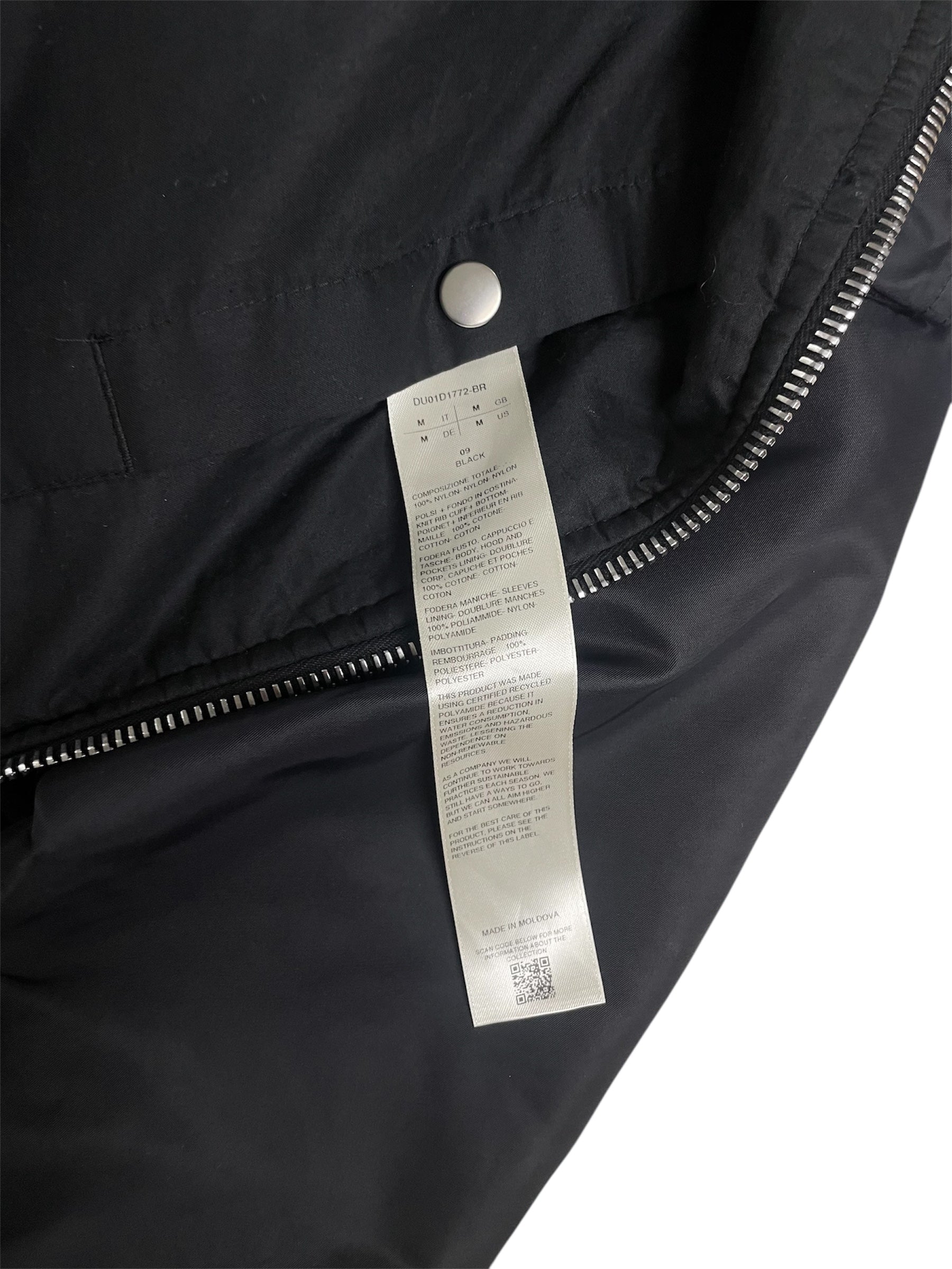 RICK OWENS DRKSHDW/Flight Jkt/GIMP FLIGHT BOMBER JACKET SZM view 5