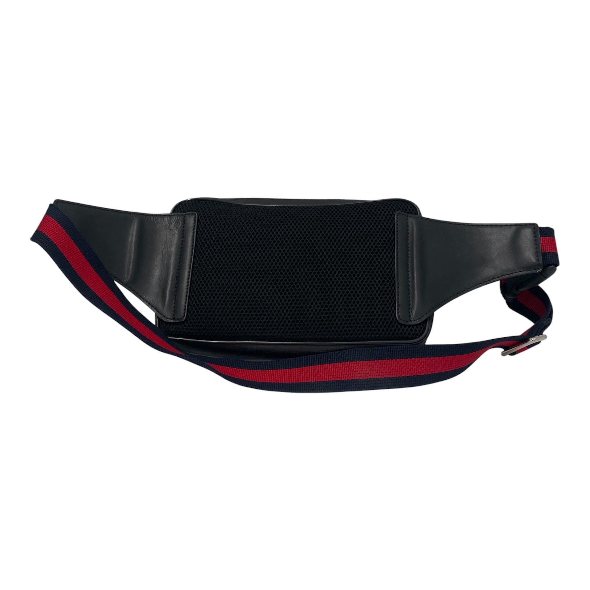 GUCCI/Fanny Pack/Monogram/Leather/BLK/GG SUPREME TIGERS view 2