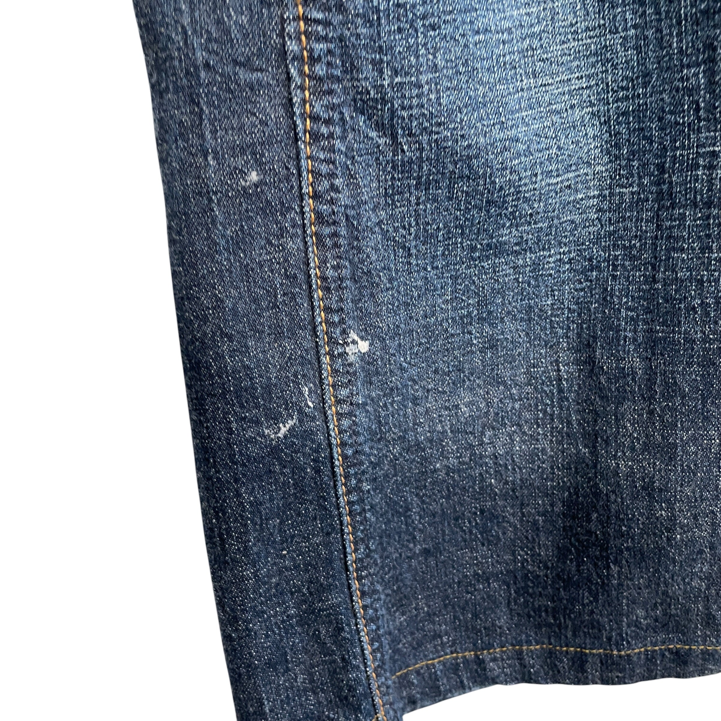 D&G/Sarouel Pants/28/Stripe/Cotton/BLU/LIGHT STRIPE DOWN SIDE view 5