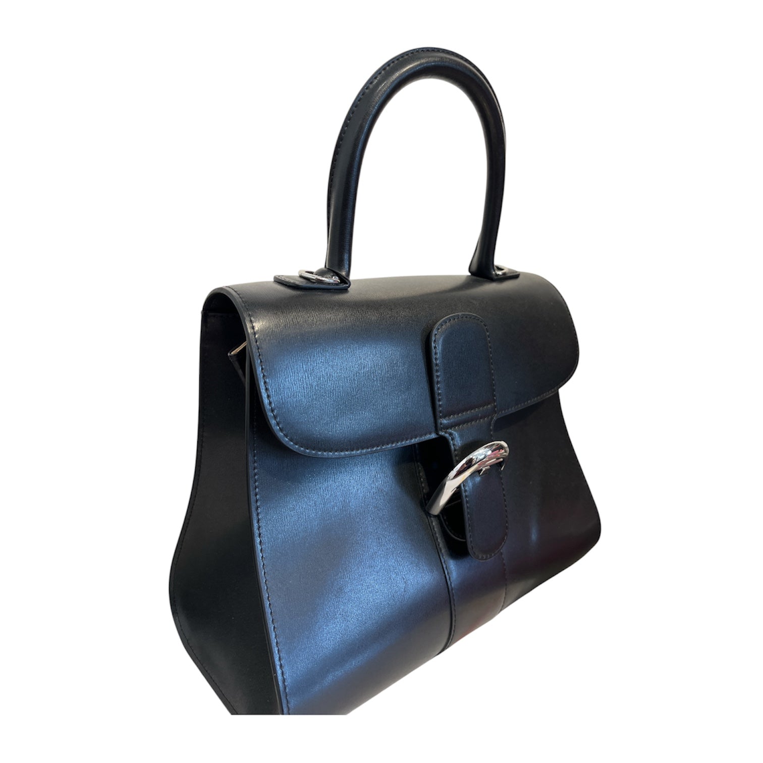 DELVAUX/Hand Bag/Leather/BLK/BRILLIANT PM view 4
