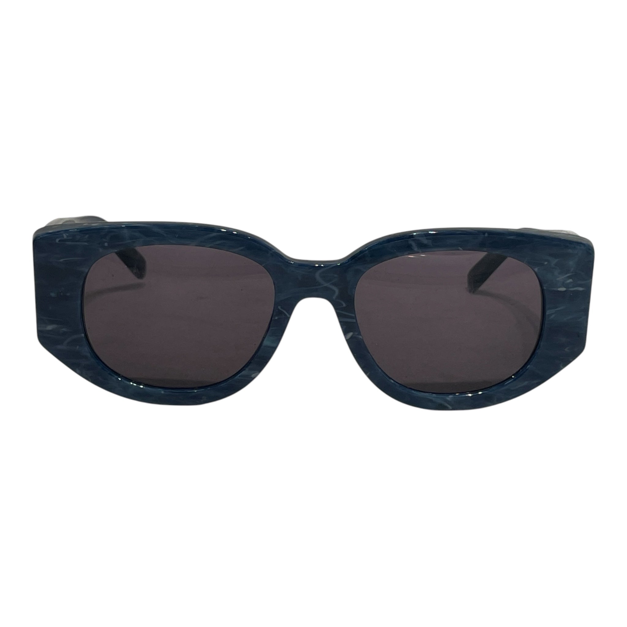 Salvatore Ferragamo/Sunglasses/Plastic/IDG/L's/marble blue view 1