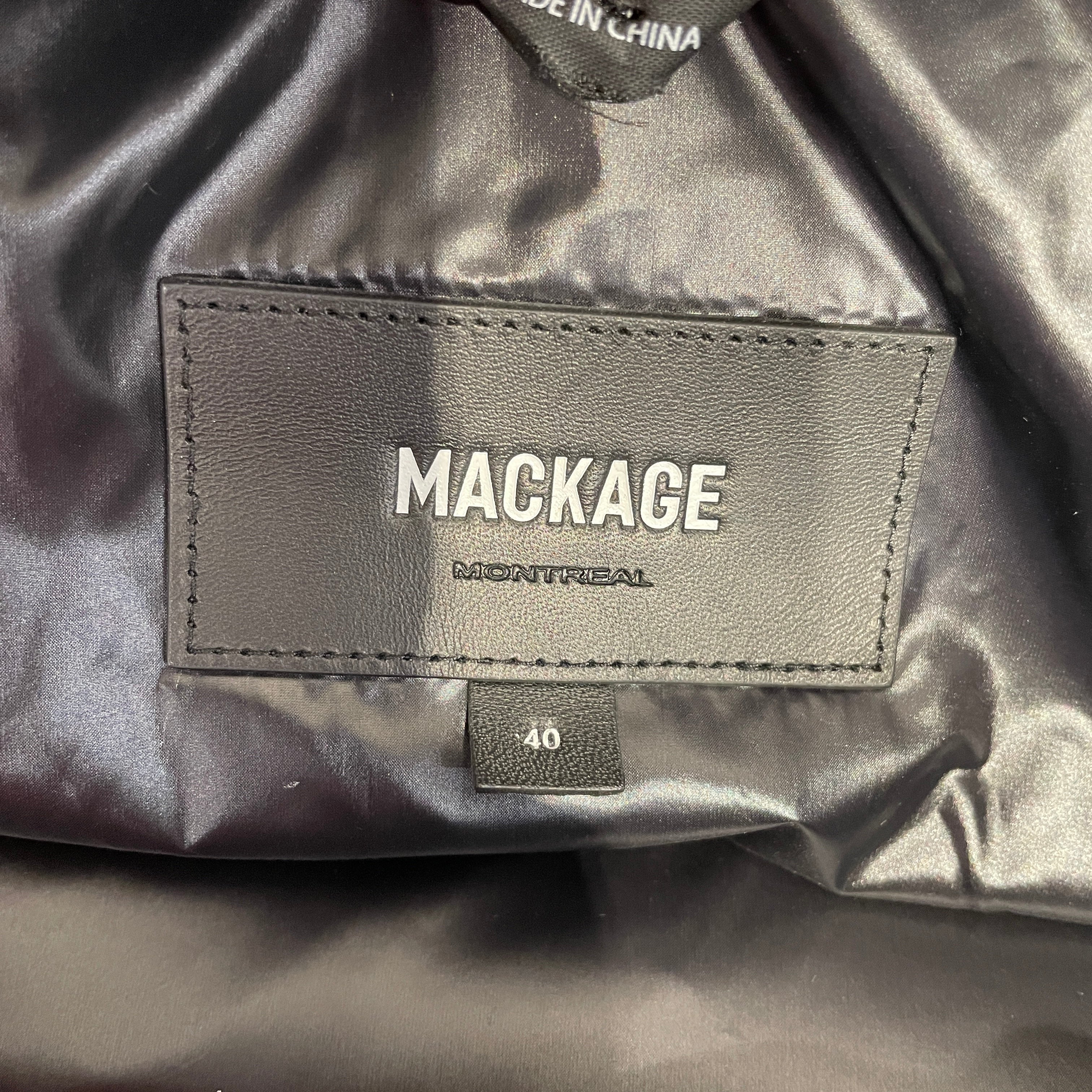 MACKAGE/Puffer Jkt/M/Nylon/RED/Red Kendrick Down Puffer view 3