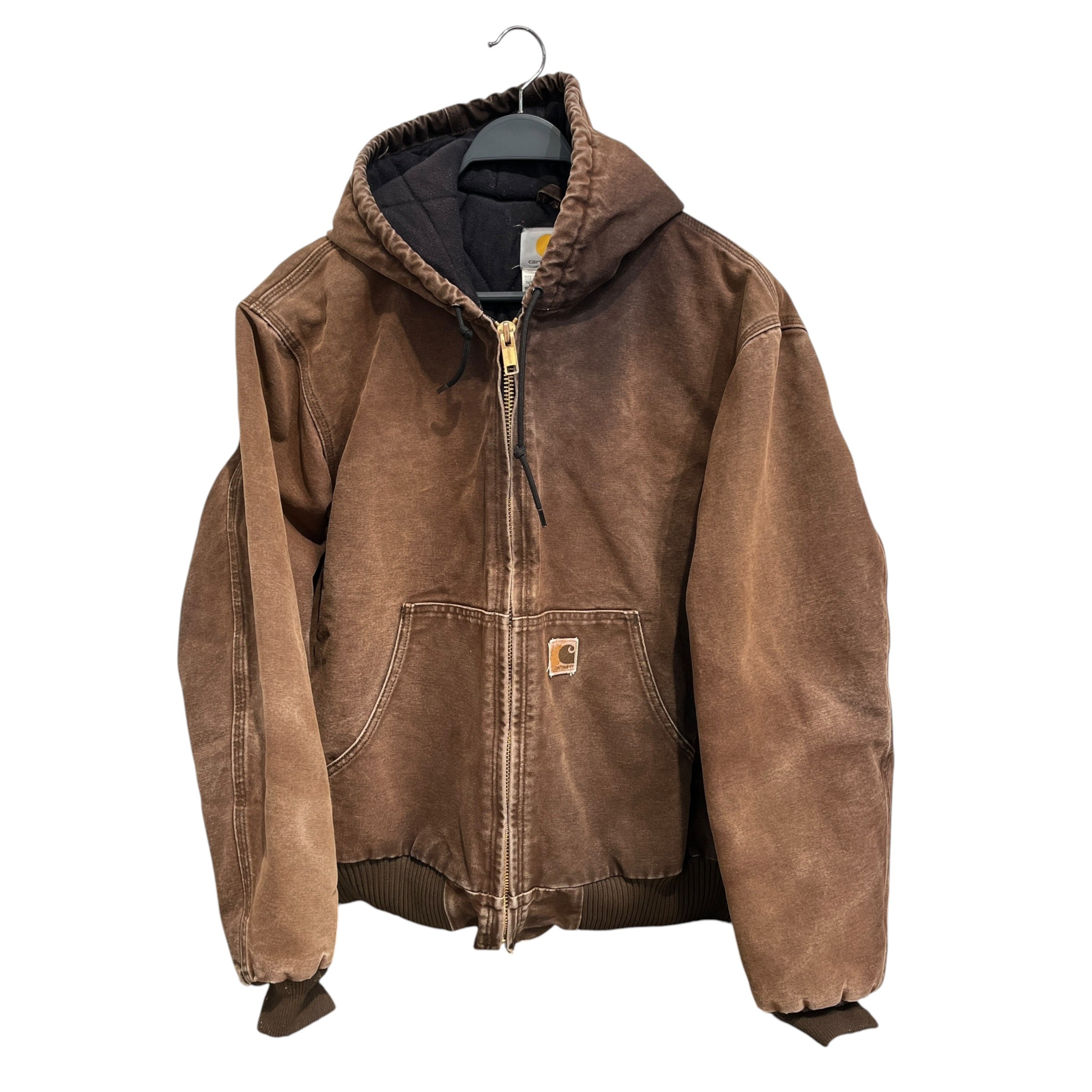 Carhartt/Jacket/L/Cotton/BRW/Sun Faded Hooded Jacket view 1