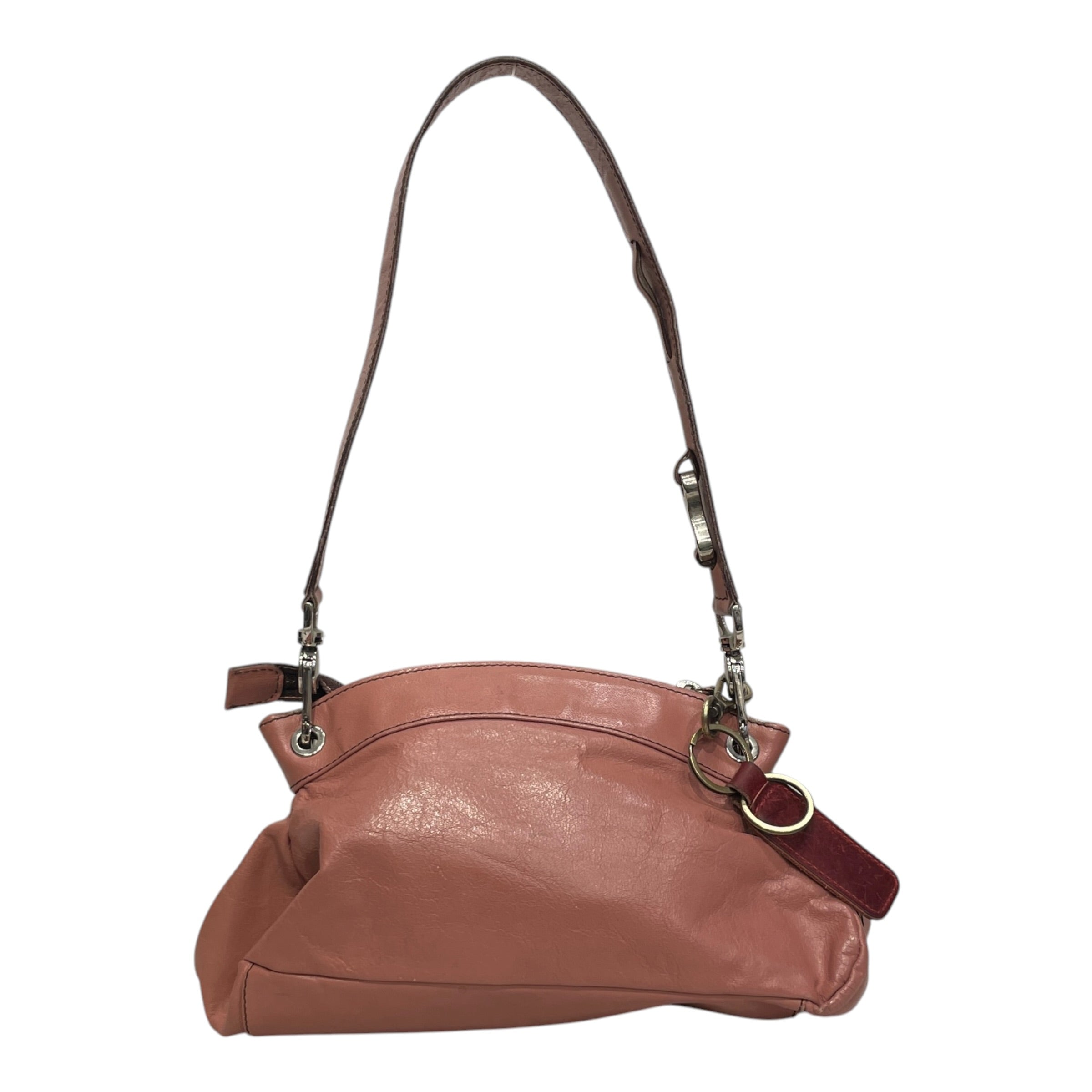 BLUMARINE/Clutch Bag/Leather/PNK/CARGO POCKET/ TASSLE ZIP view 2