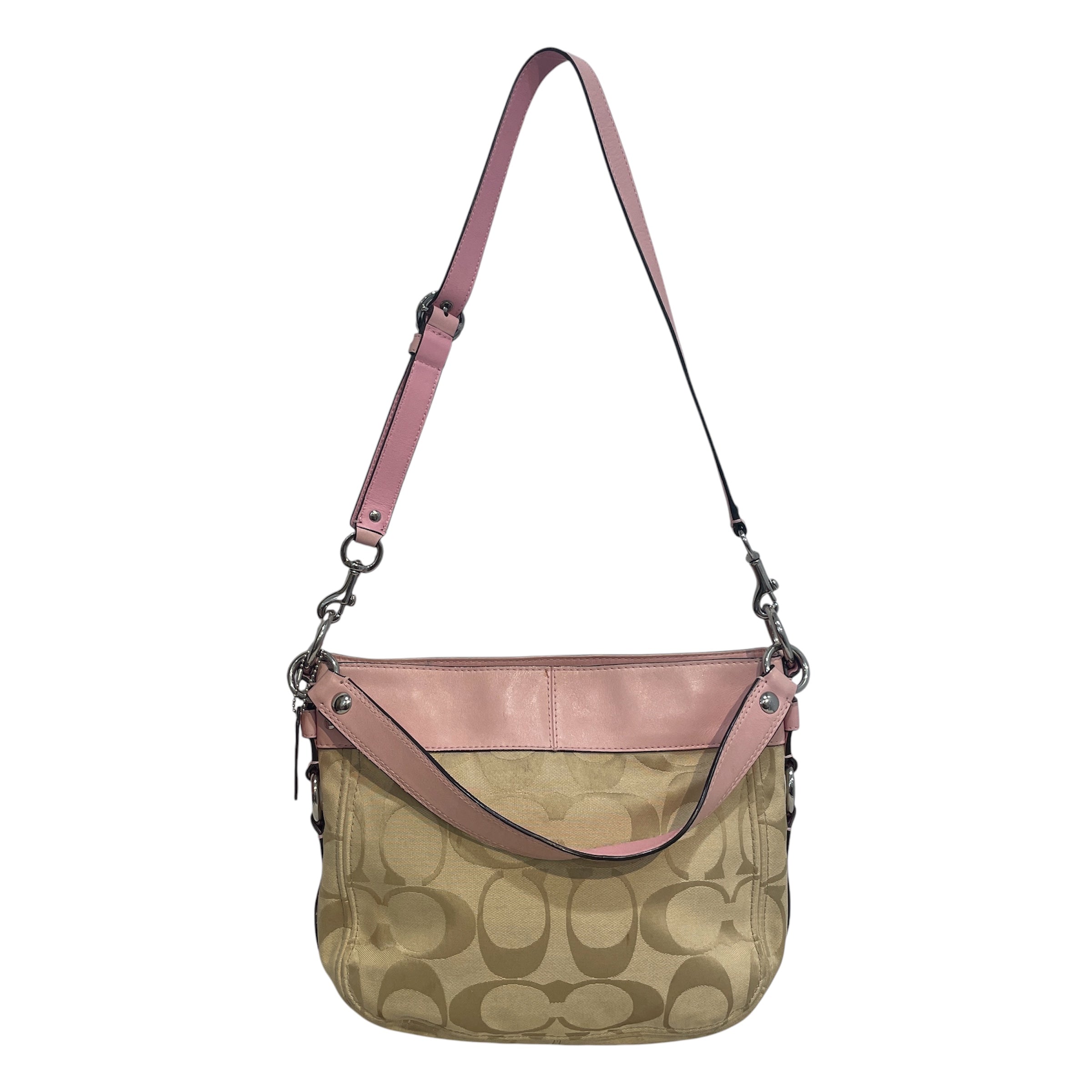 COACH/Bag/Monogram/Leather/MLT/Zoe Shoulder Bag view 1