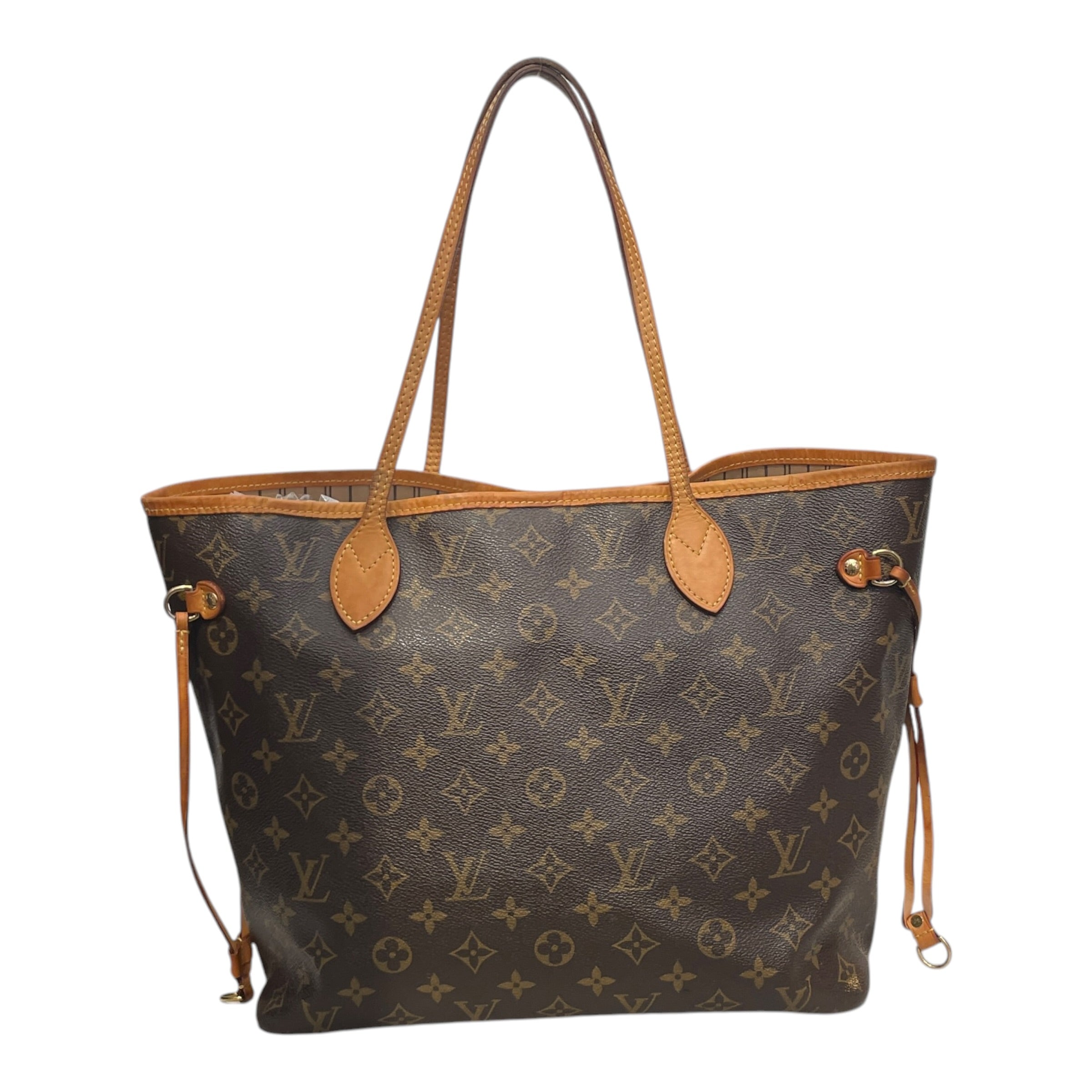 LOUIS VUITTON/Hand Bag/Monogram/Leather/BRW/TOTE view 1