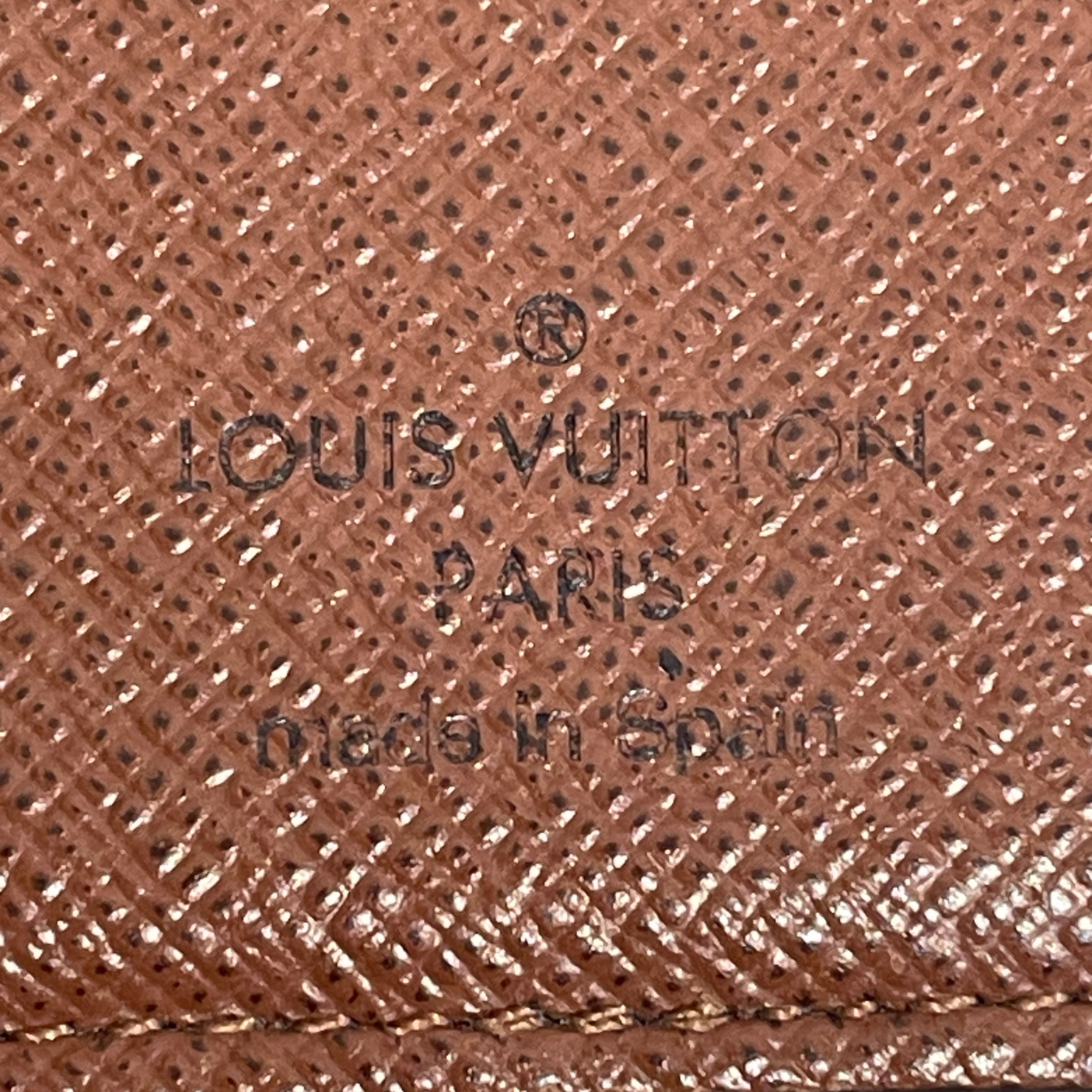 LOUIS VUITTON/Bifold Wallet/Monogram/Leather/BRW/M's/POCKET ORGANIZER view 4