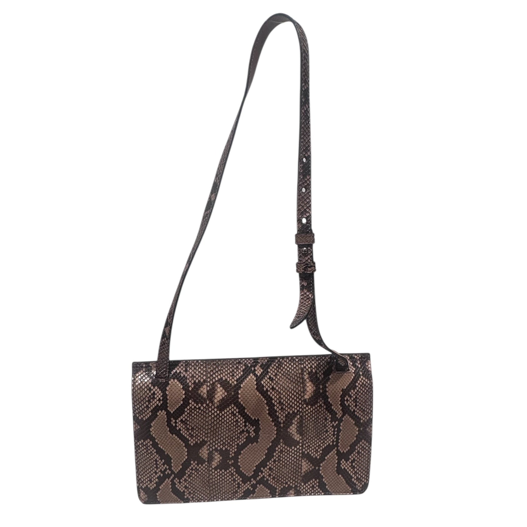 GUCCI/Cross Body Bag/Animal Pattern/BRW/python view 2