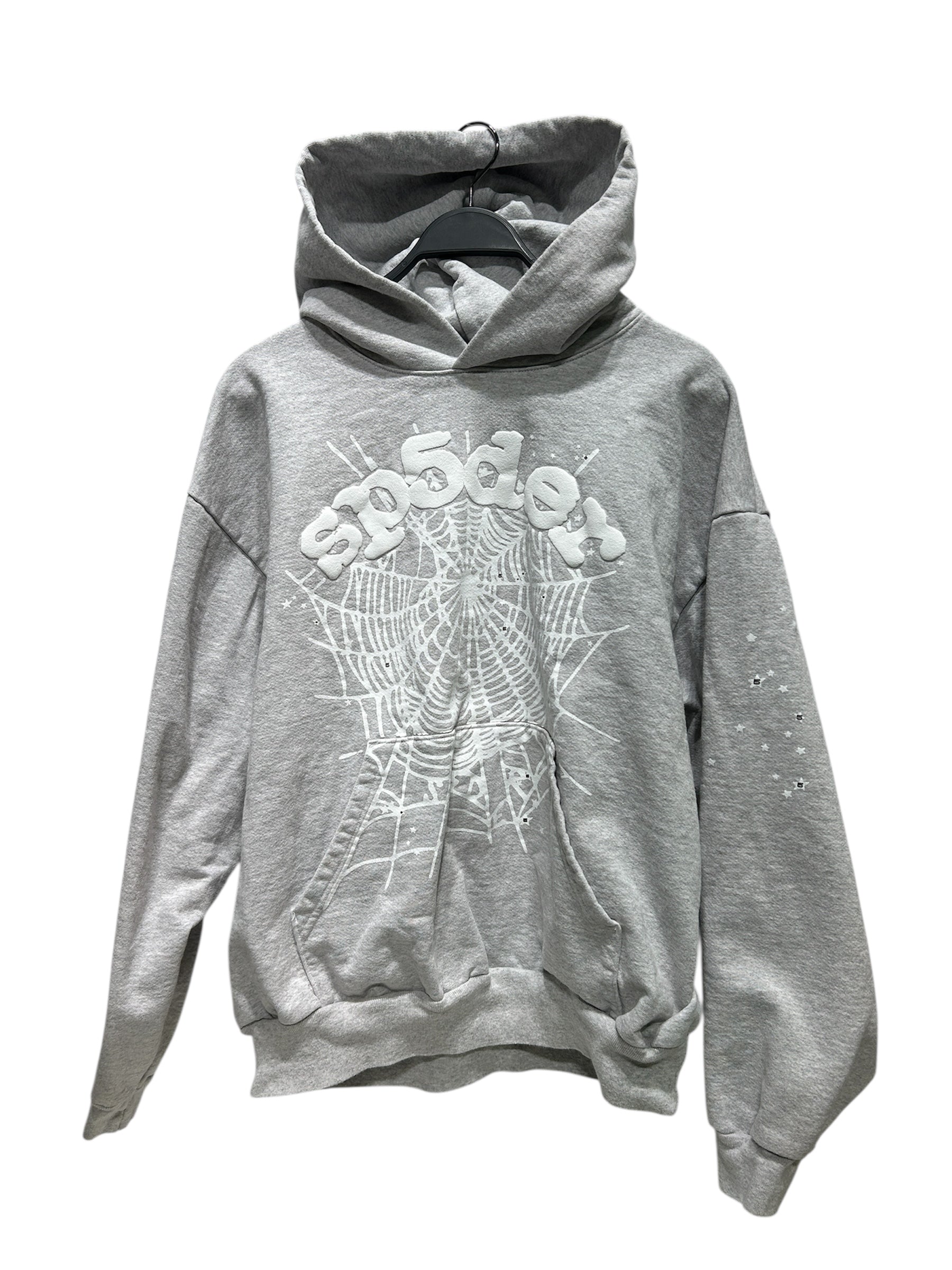 Sp5der/Hoodie/XL/Graphic/Cotton/GRY/Sp5der Graphic view 1