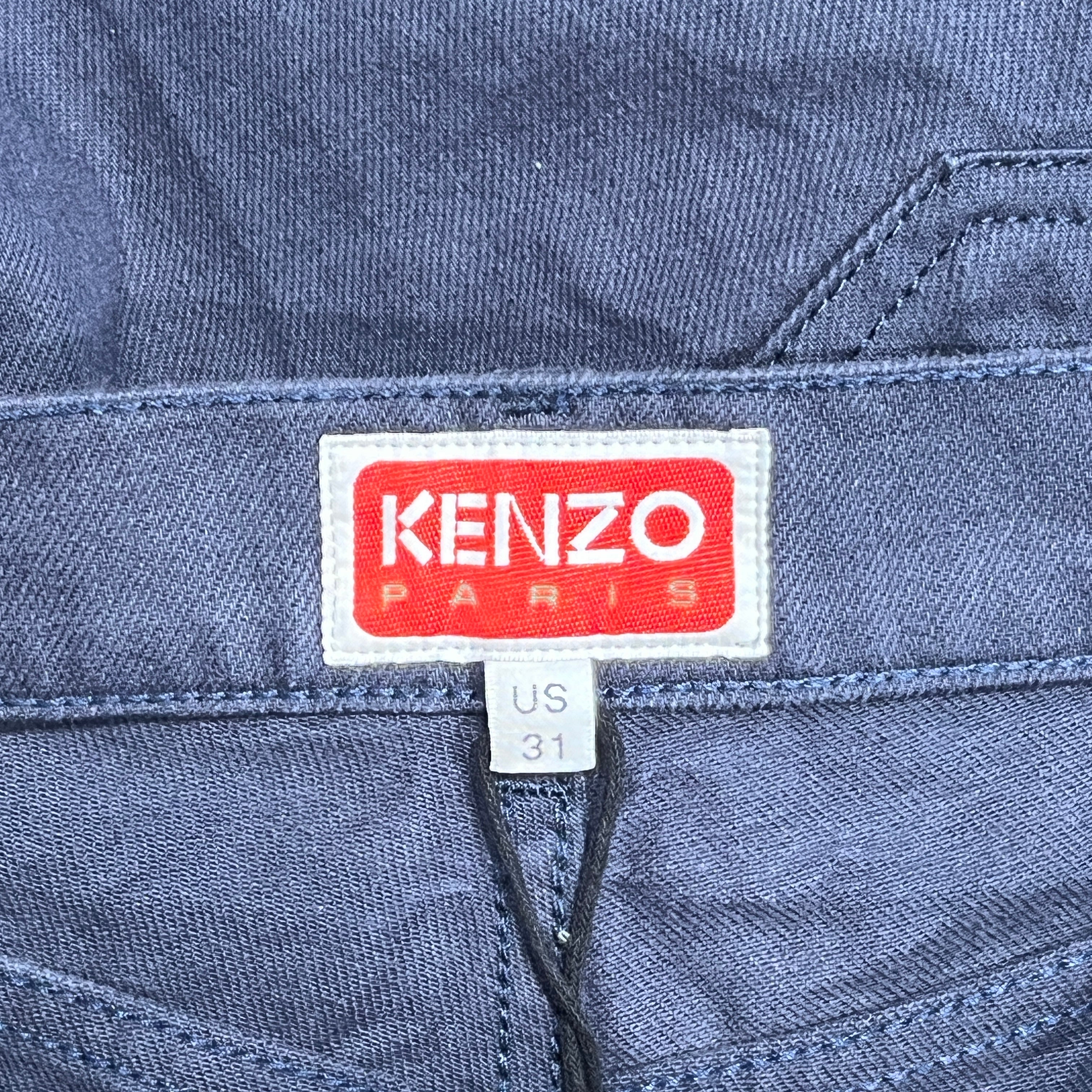 KENZO/Shorts/31/Cotton/NVY/Poppy Shorts view 3
