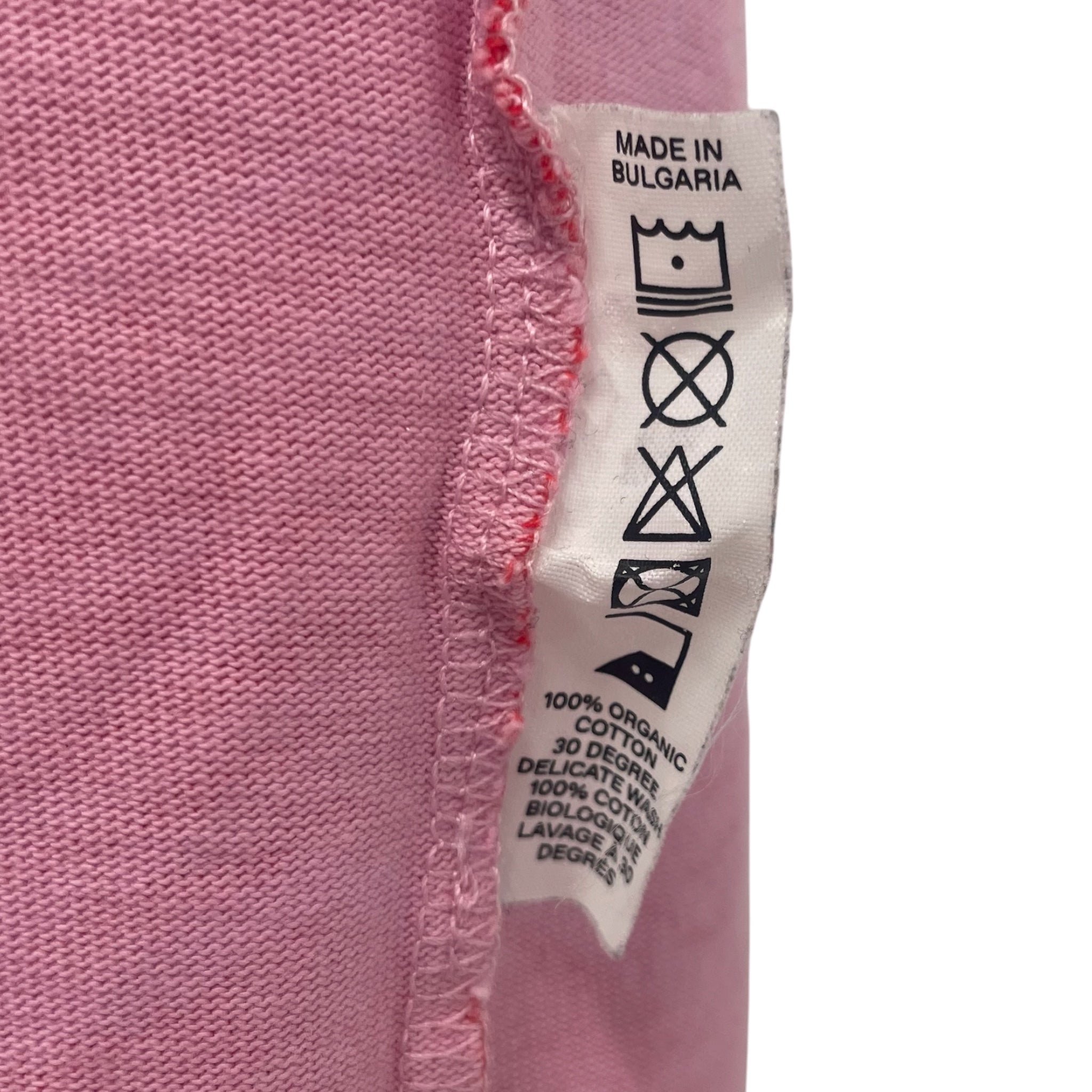 SSENSE WORKS/T-Shirt/S/Cotton/RED/Stripe/PINK ZIGZAG STRIPE/BLACK ROSE view 4