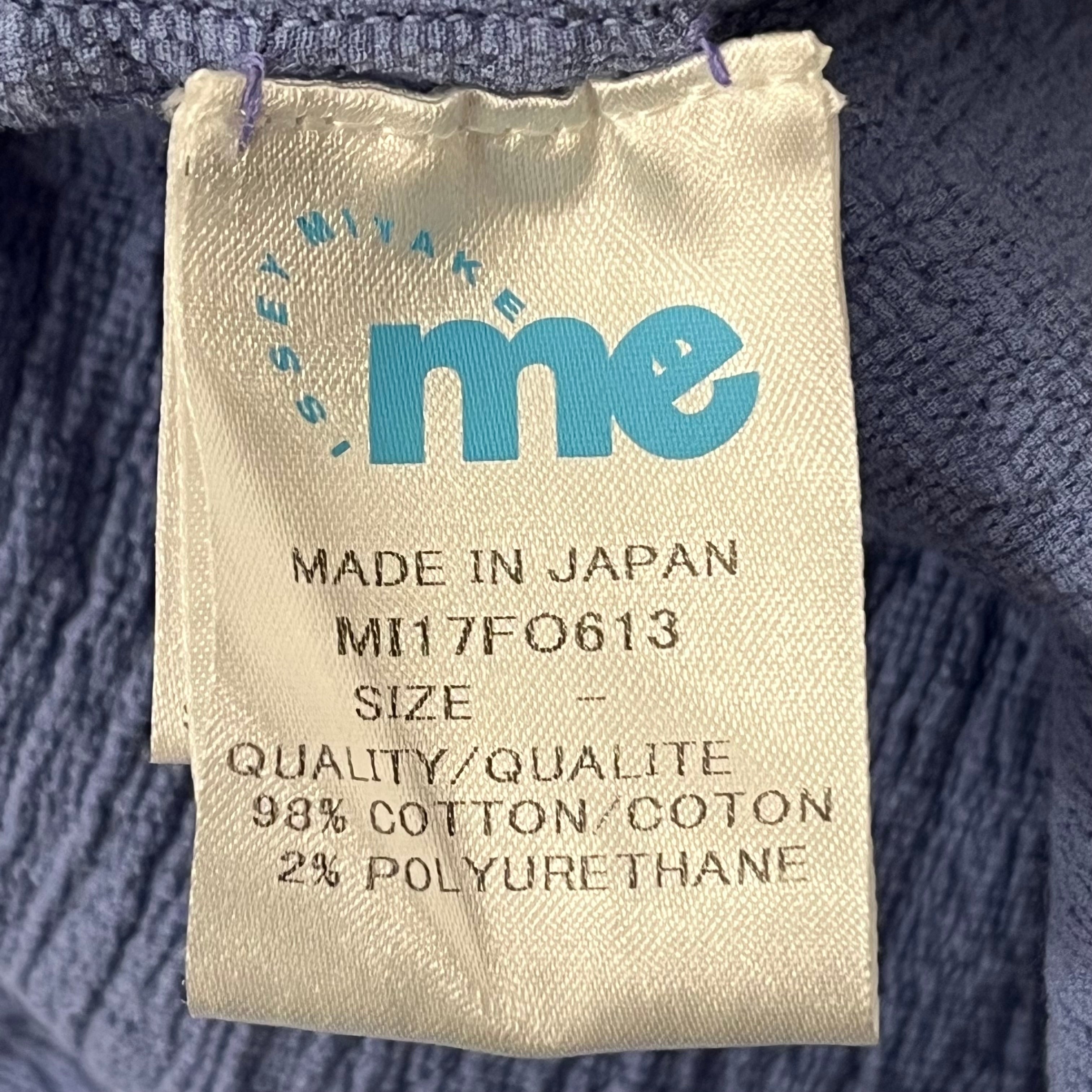 me ISSEY MIYAKE/LS Blouse/Cotton/BLU/MI17F0613 view 3