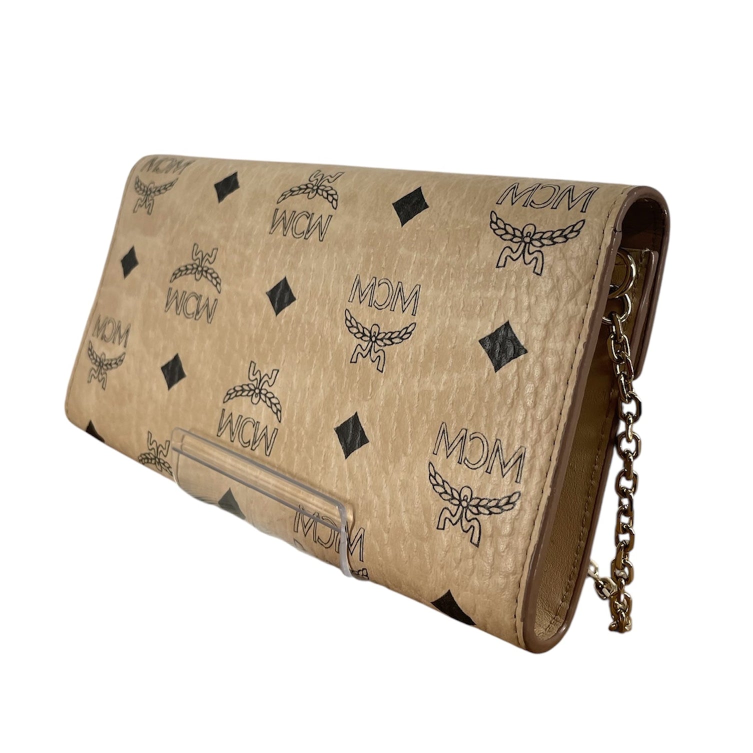 MCM/Long Wallet/Monogram/Leather/CRM/CROSSBODY WALLET view 2