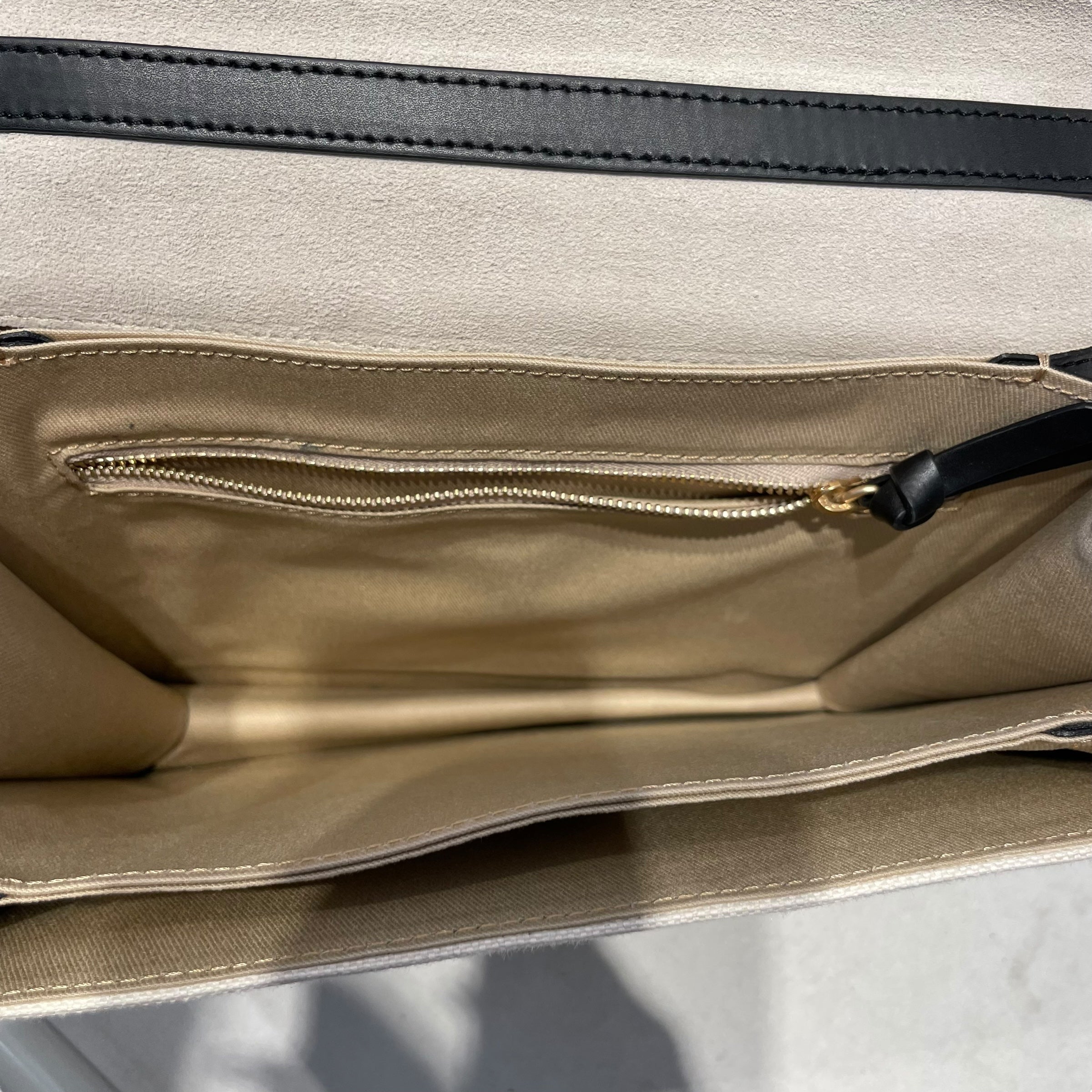FRAME/Cross Body Bag/Cotton/CRM/le signature view 4
