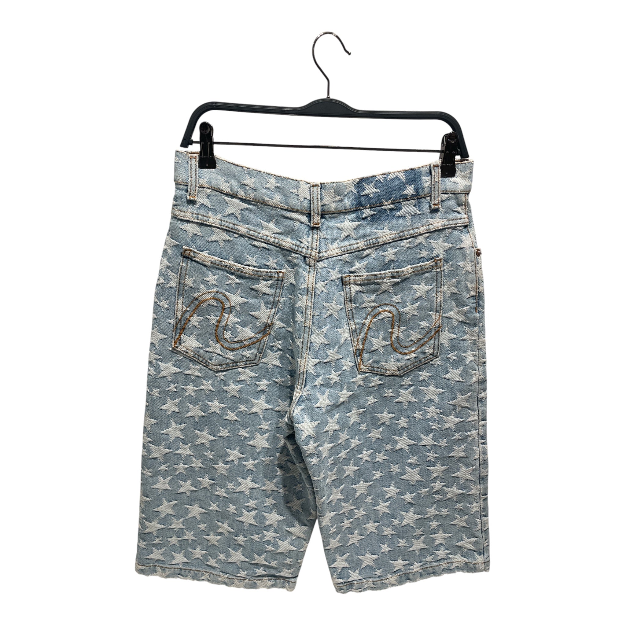 ERL/Shorts/S/Denim/IDG/All Over Print/STAR view 2