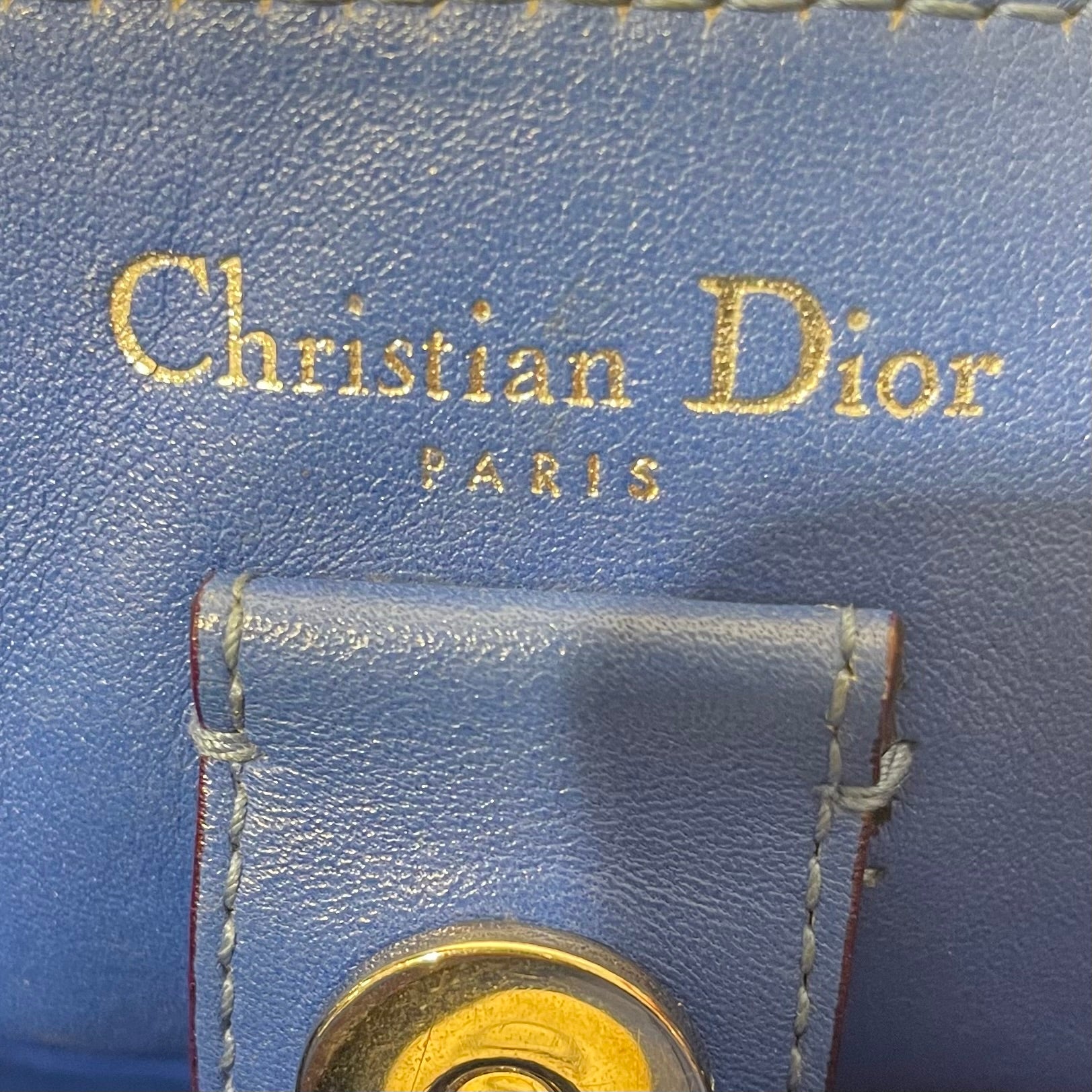 Christian Dior/Tote Bag/Monogram/Leather/PPL/PEBBLED DIORISSIMO view 3
