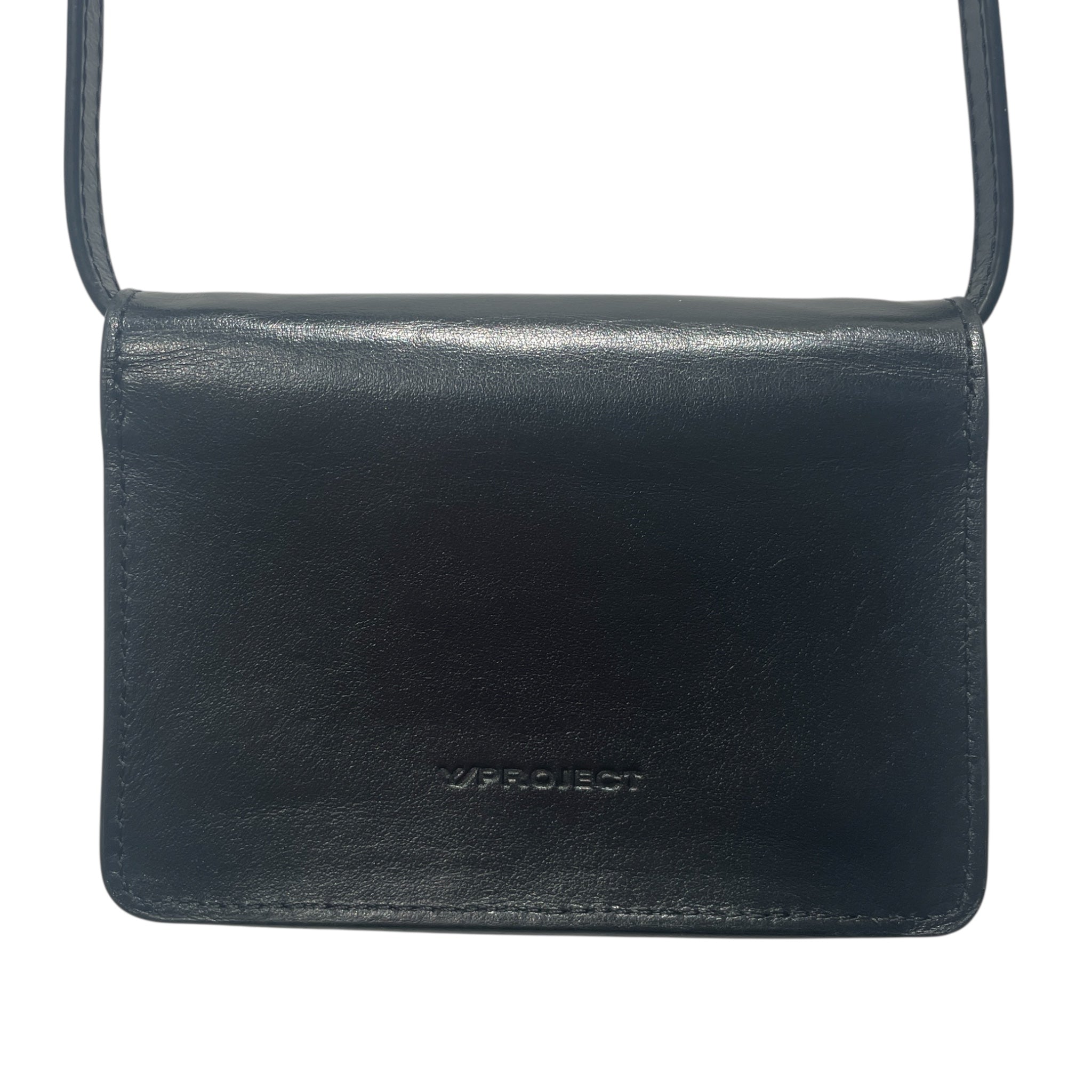 Y/PROJECT/Cross Body Bag/Leather/BLK/MINI WALLET WITH Y LOGO view 4