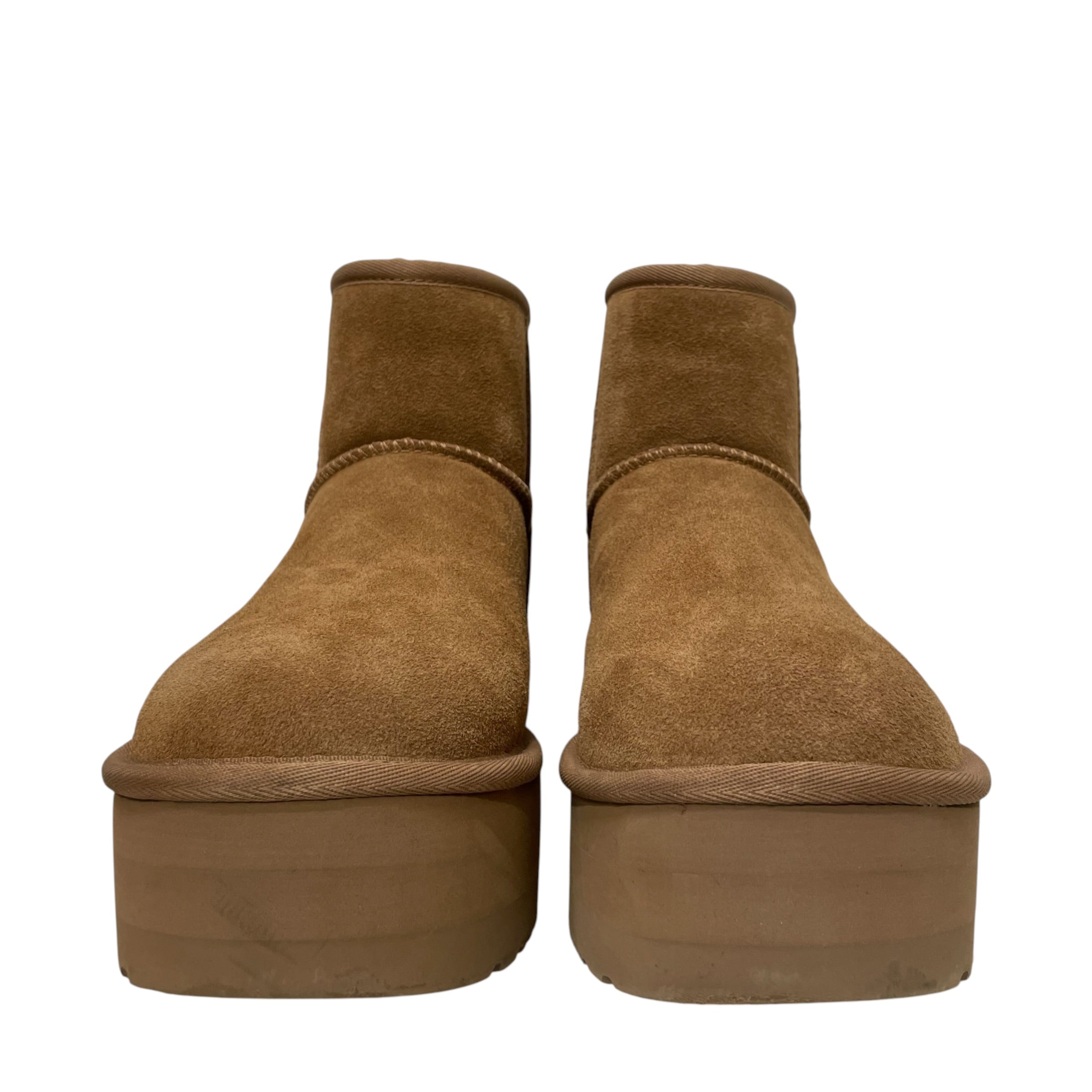 UGG australia/Booties/US 10/Polyester/BRW/MINI PLATFORM view 3