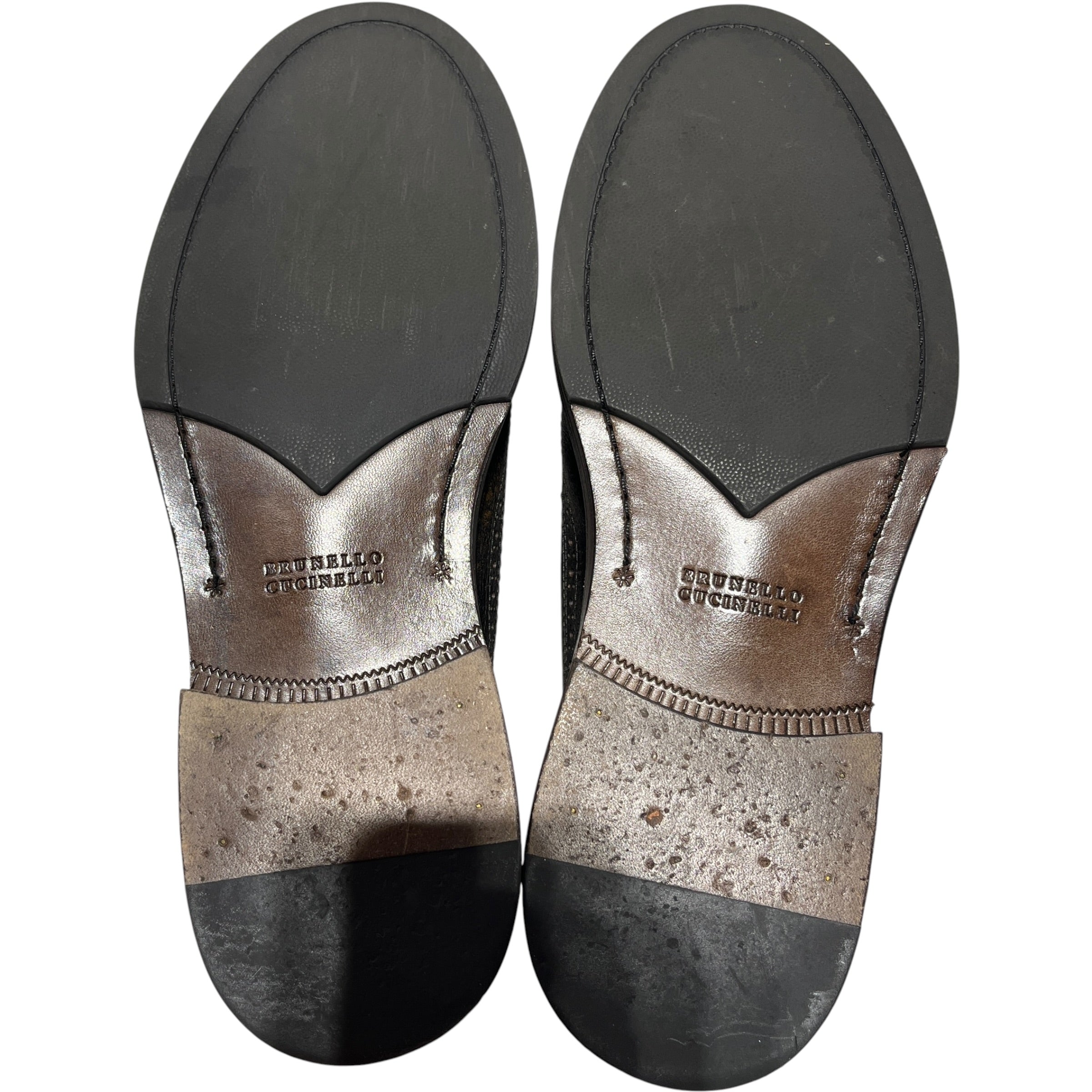 BRUNELLO CUCINELLI/Loafers/EU 42.5/Leather/BRW/ view 4