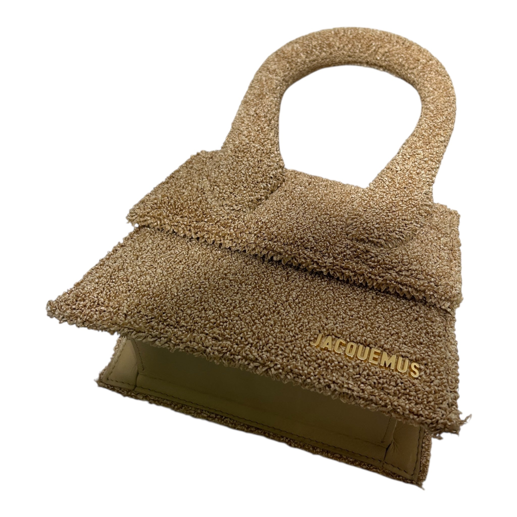 JACQUEMUS/Bag/BEG/MOYEN TEXTURED BAG view 4