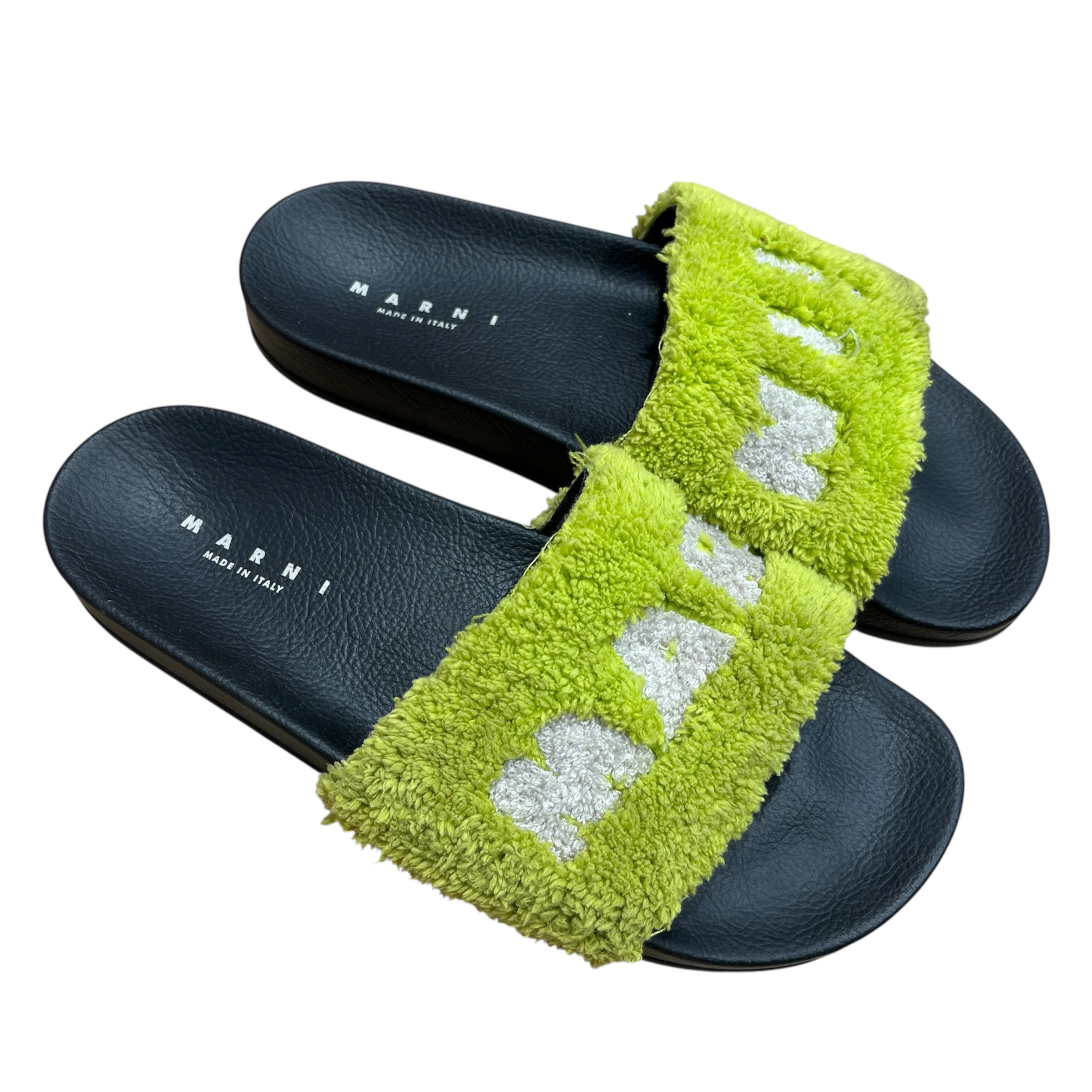 MARNI/Sandals/EU 44/GRN/House Slides view 1