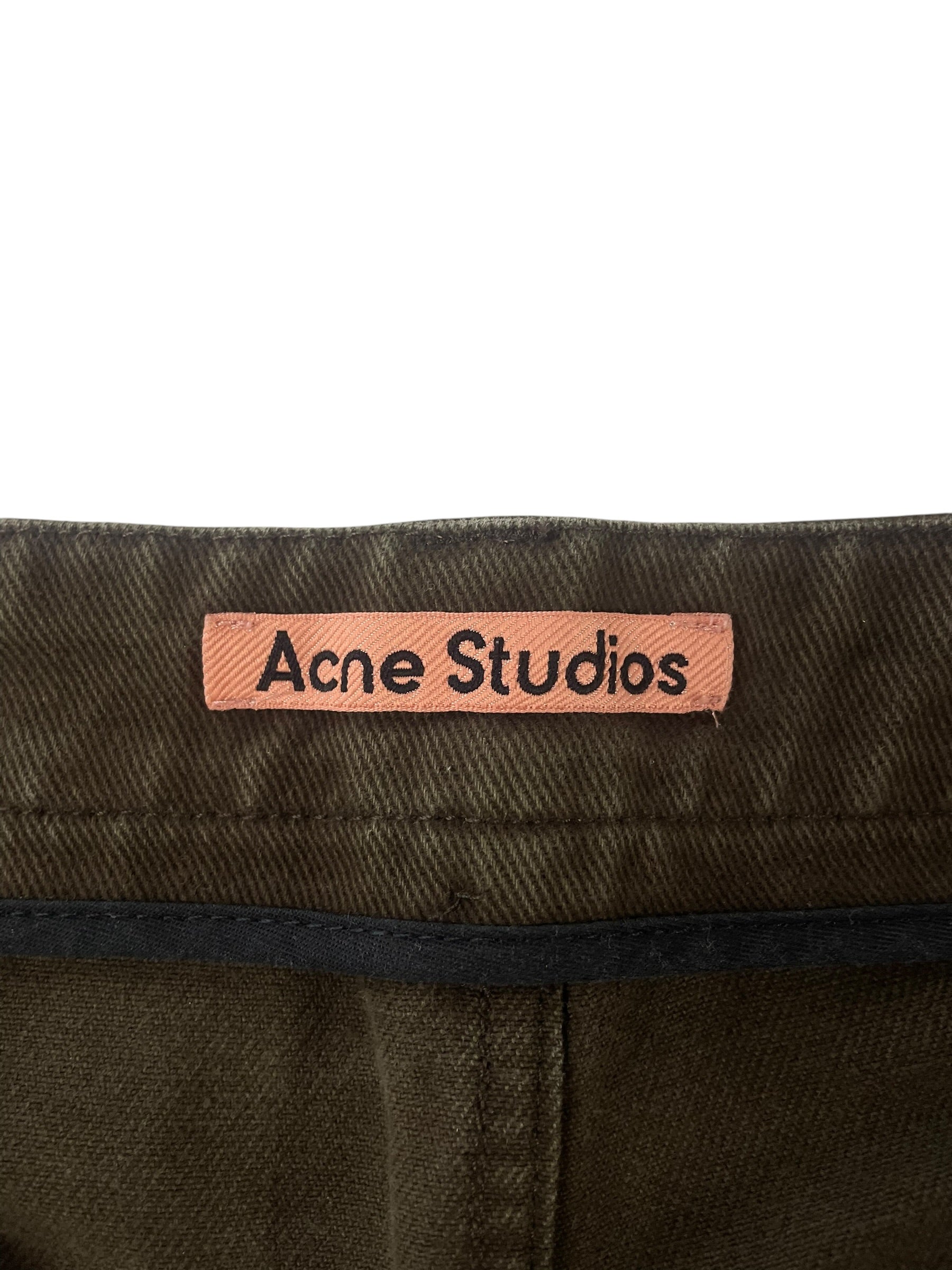Acne Studios/Bootcut Pants/48/Cotton/BRW/Button Fly/BOOTCUT PANT  TROU000360BK0295 view 4
