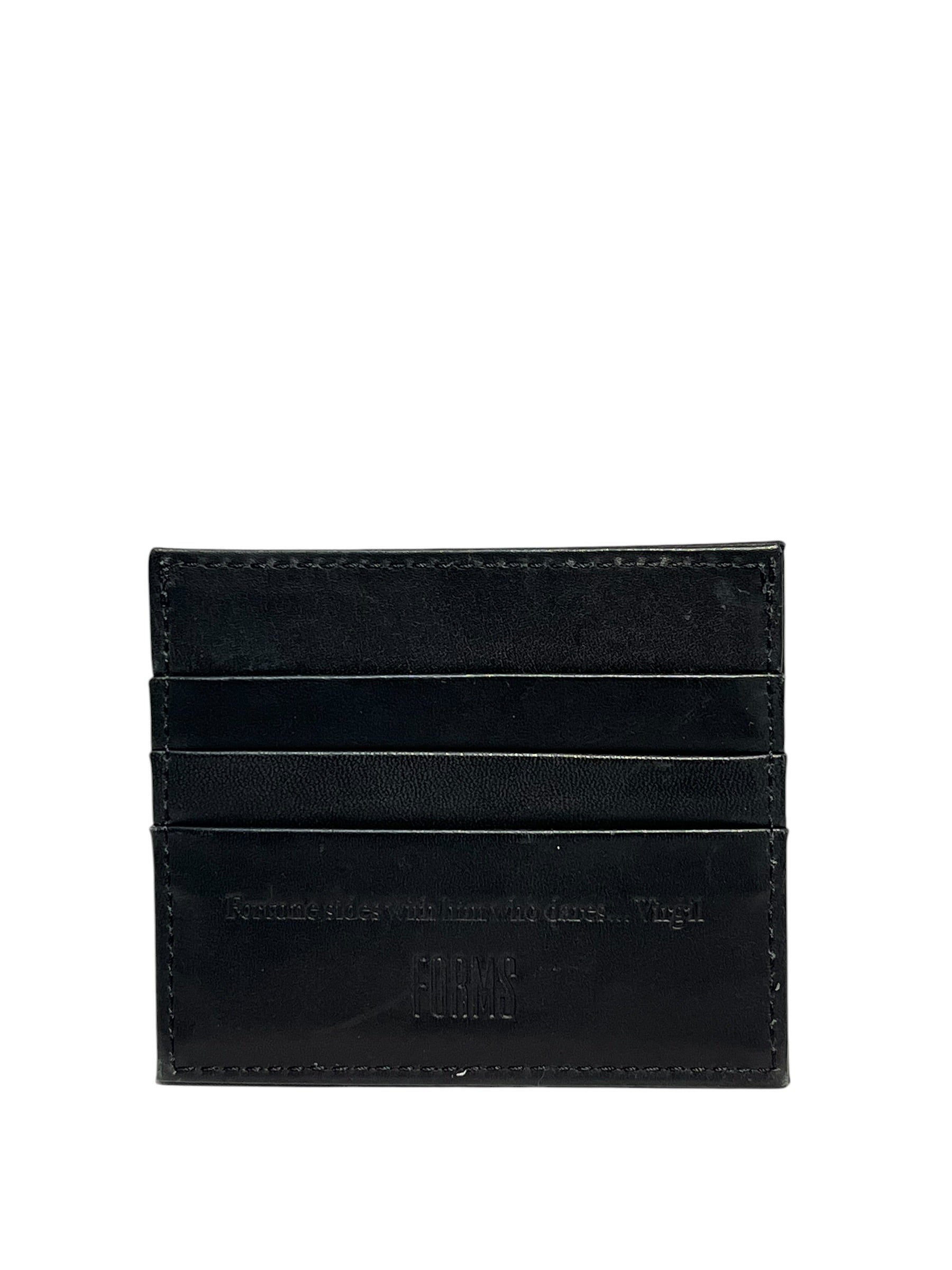 VIRGIL ABLOH X FORMS/Wallet/Leather/BLK/ view 4