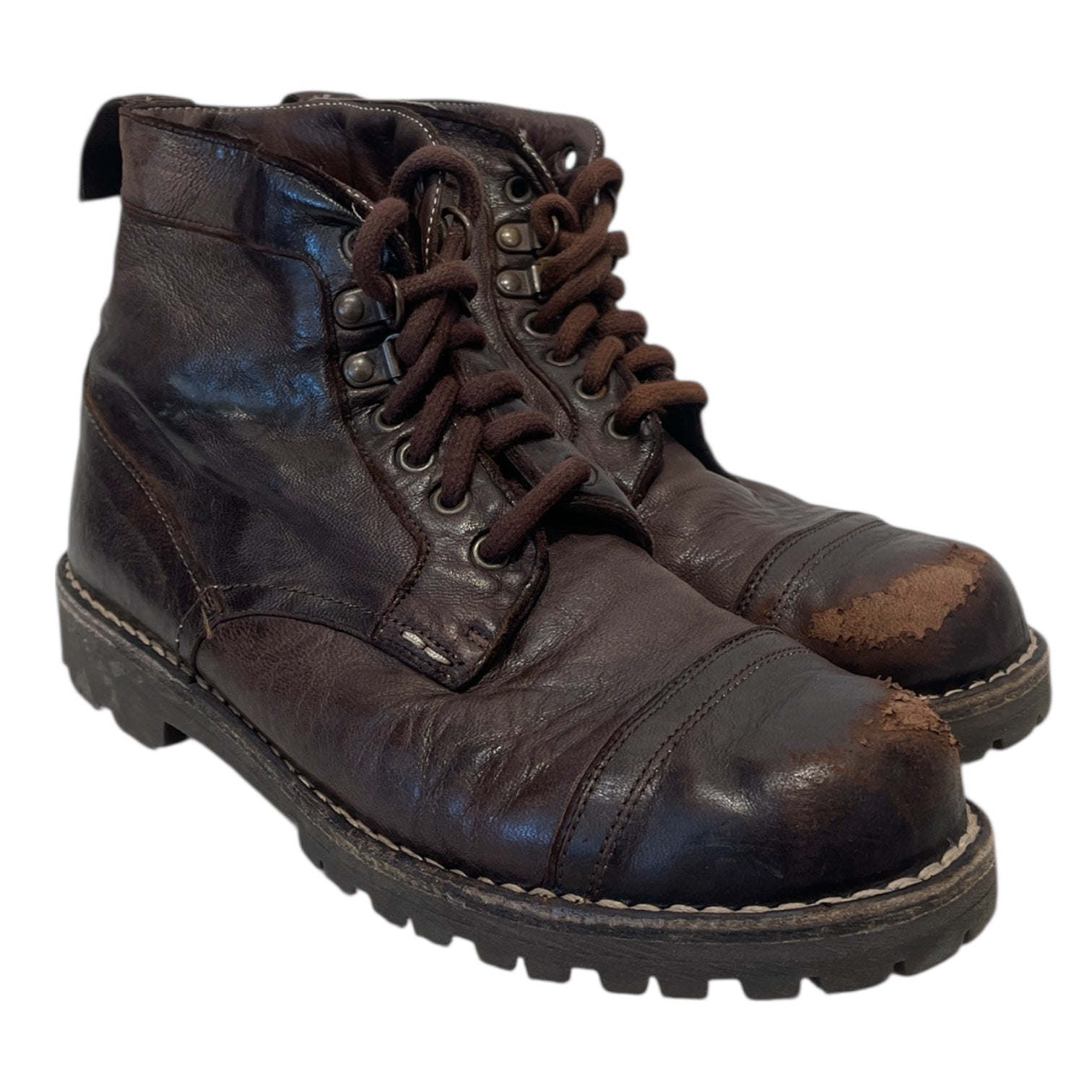 ANDREA VENTURA/Boots/EU 39/Leather/BRW/ view 1