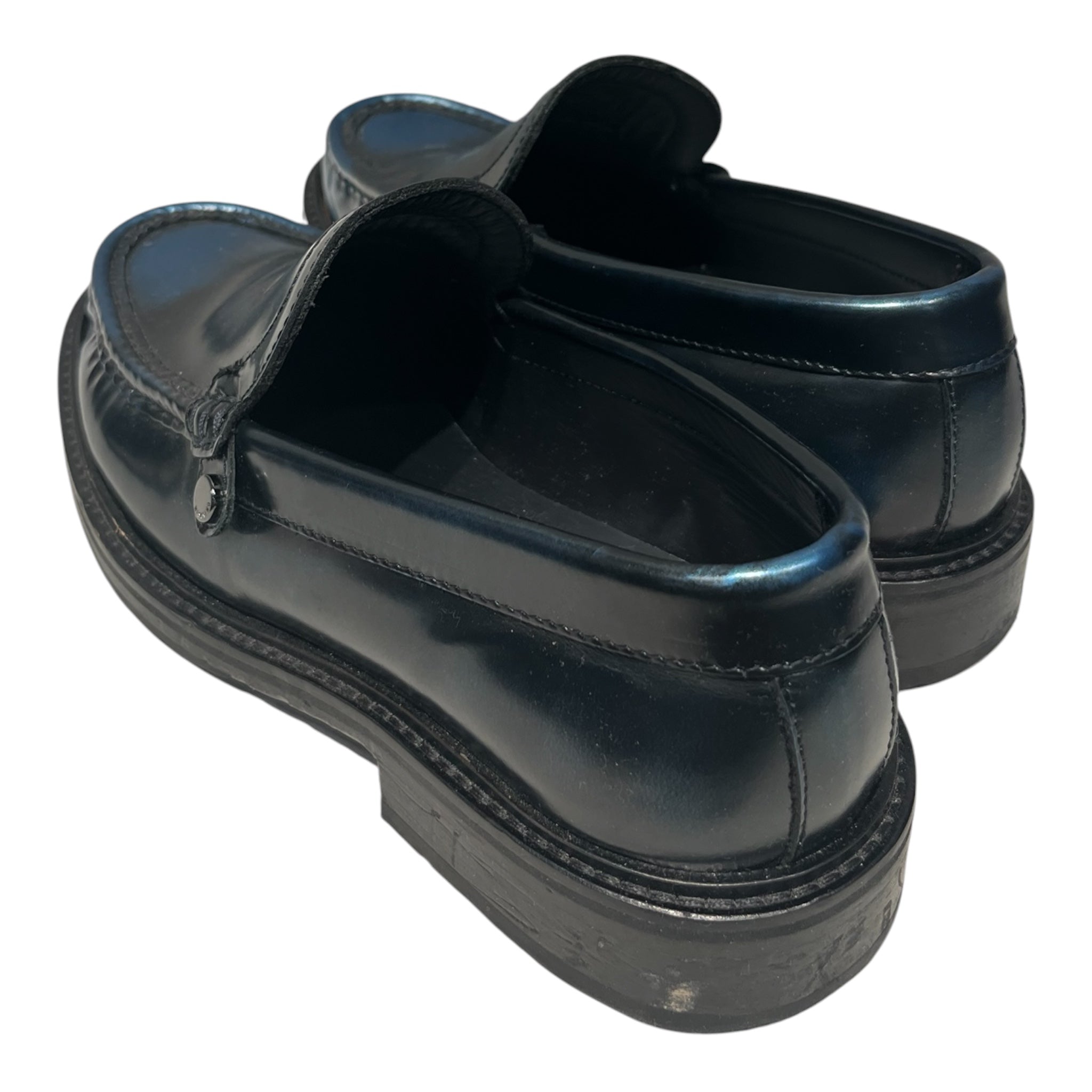 MOSCHINO/Dress Shoes/EU 41/Leather/BLU/ view 2