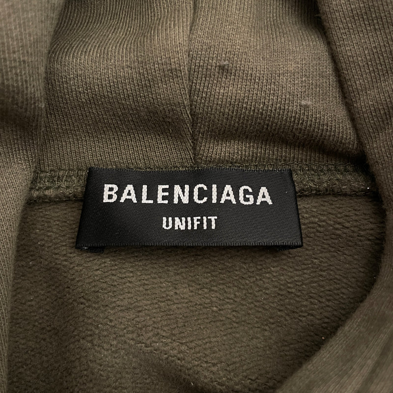 BALENCIAGA/Hoodie/2/Graphic/Cotton/GRN/Stike 1917