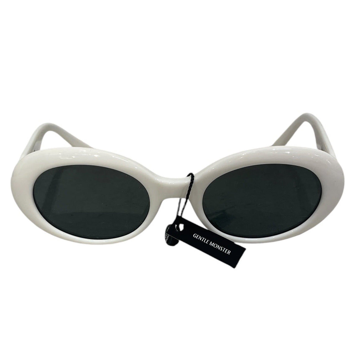 GENTLE MONSTER/Sunglasses/Plastic/WHT/Oval/L's/LA MODE view 1