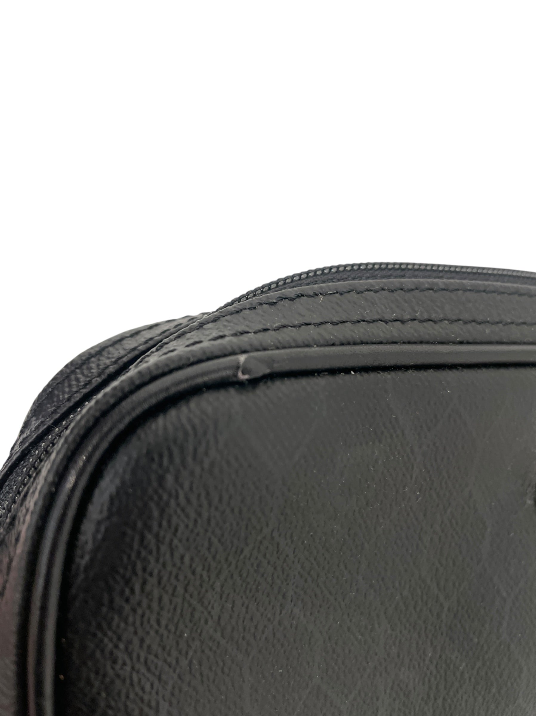 Christian Dior/Cross Body Bag/Leather/Black/ view 7